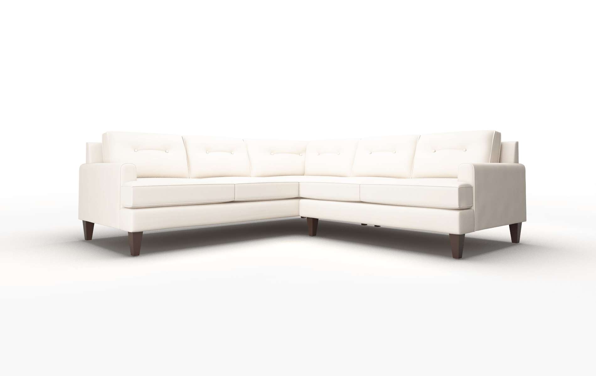 Naples Urban_d Snow Sectional espresso legs 1