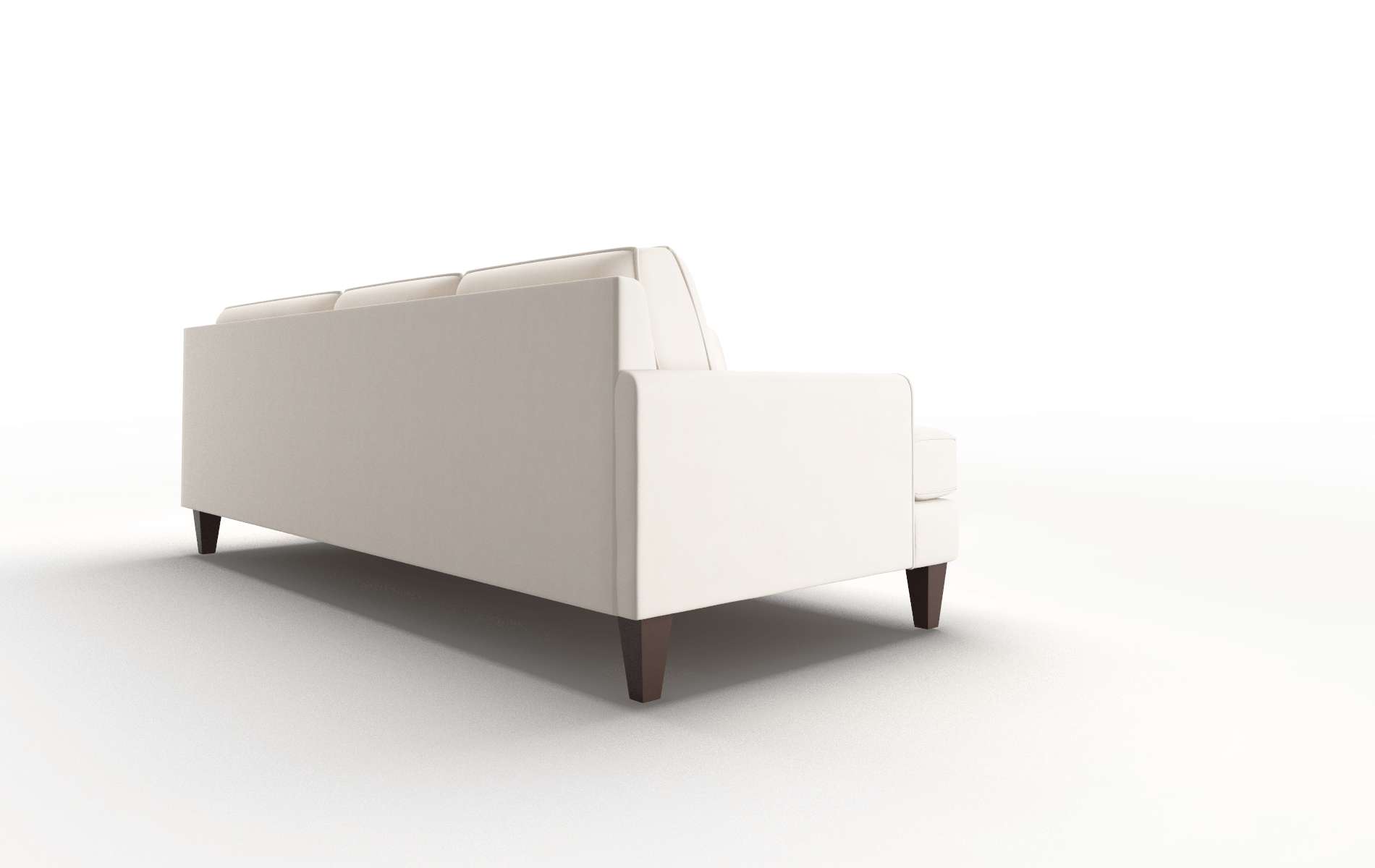Naples Urban_d Snow Sectional espresso legs 3
