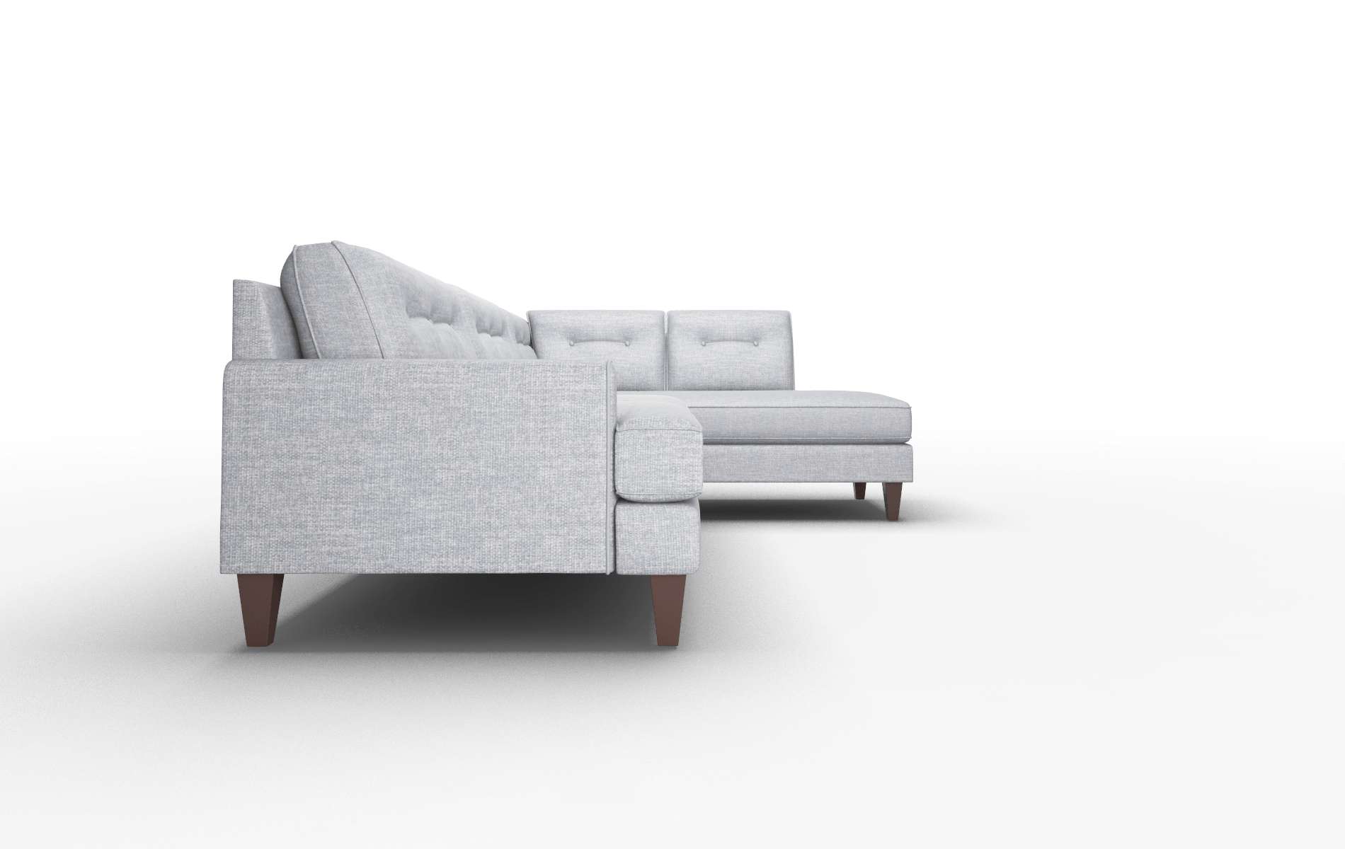 Naples Venus Mist Panel espresso legs 3