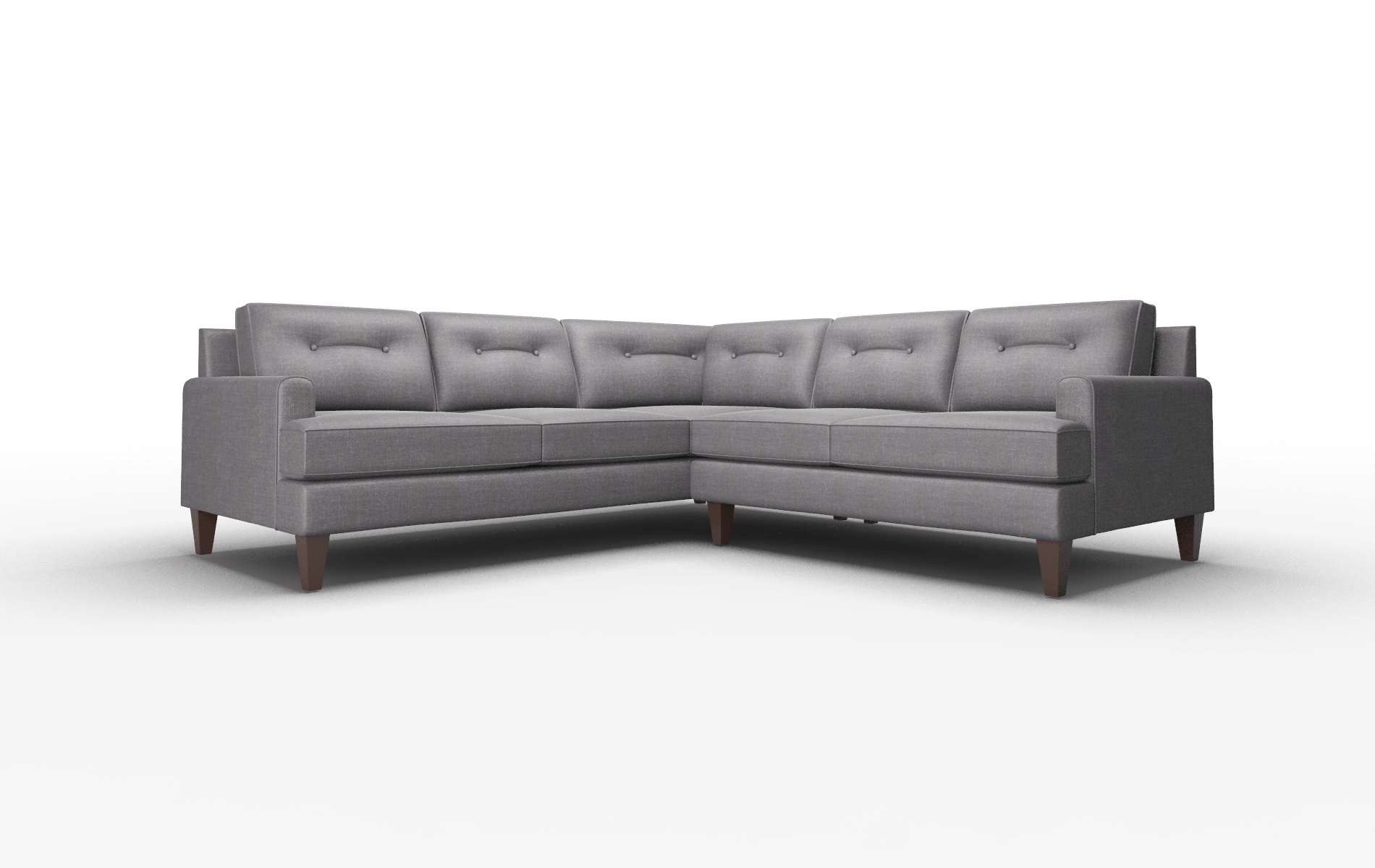 Naples Venus Onyx Sectional espresso legs 1