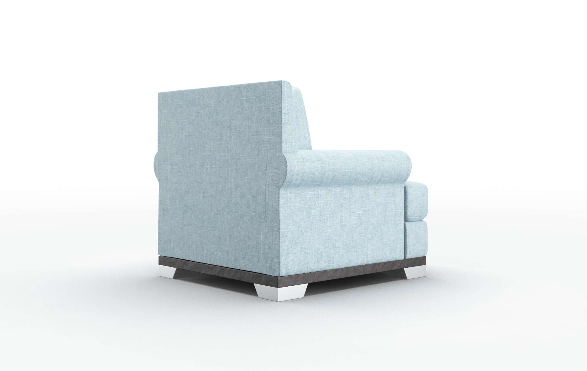 Newyork Atlas Turquoise Chair espresso legs 5