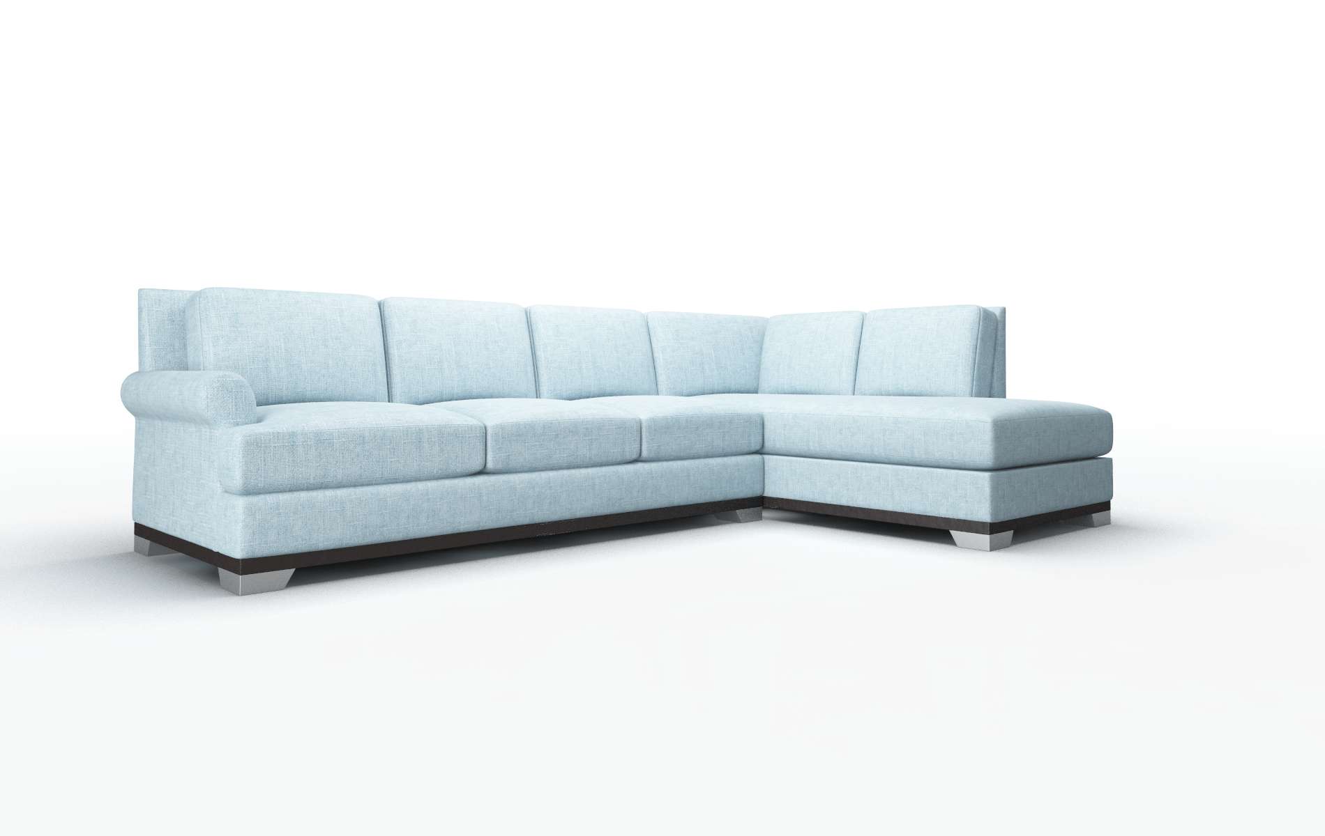 Newyork Atlas Turquoise Panel espresso legs 2