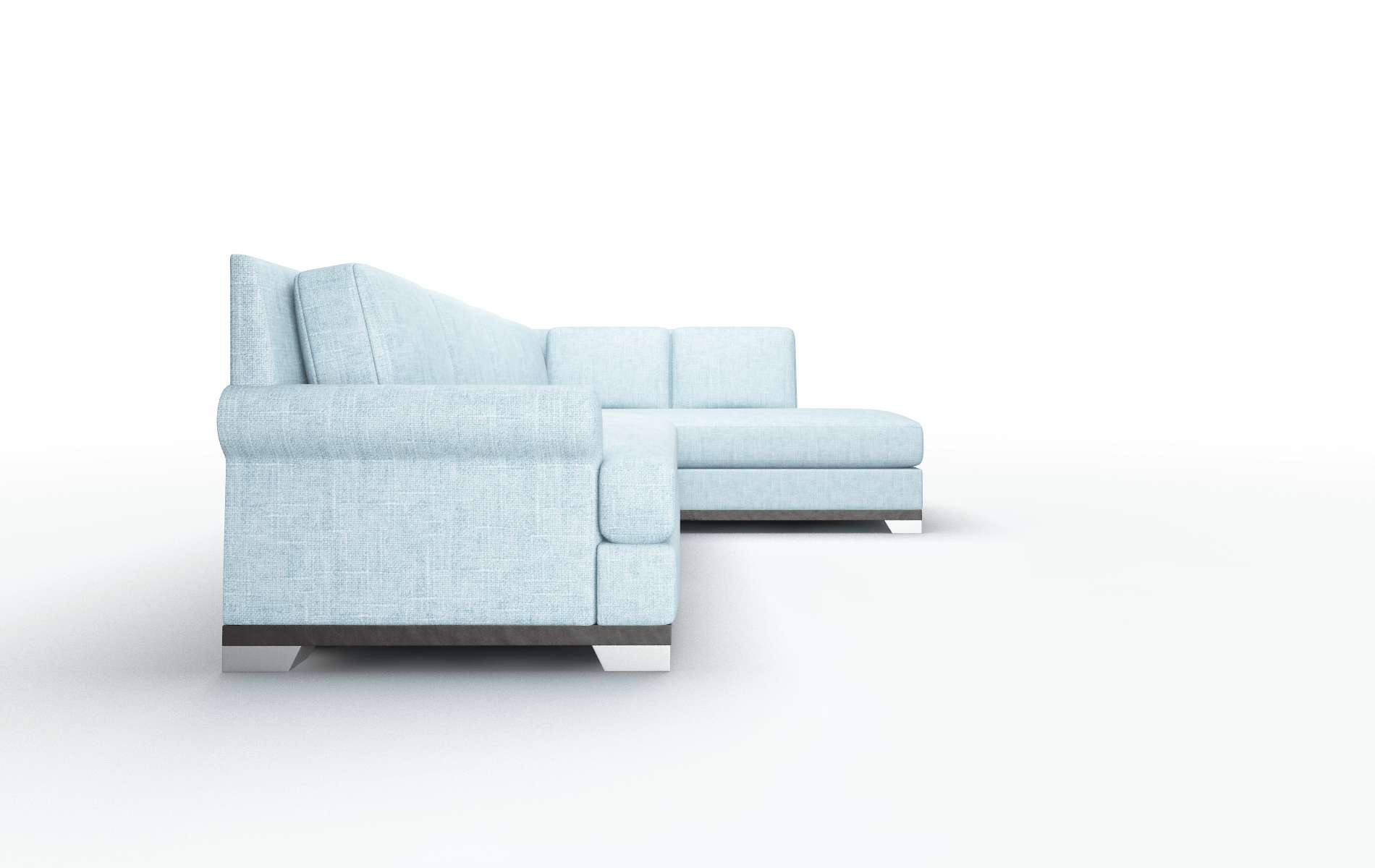 Newyork Atlas Turquoise Panel espresso legs 3