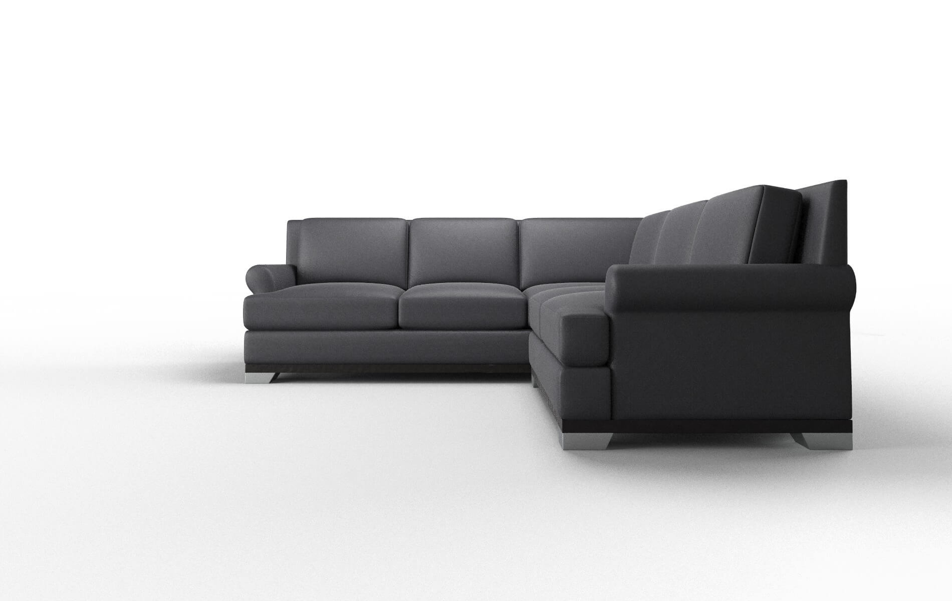 Newyork Atlas_plz Navy Sectional espresso legs 5