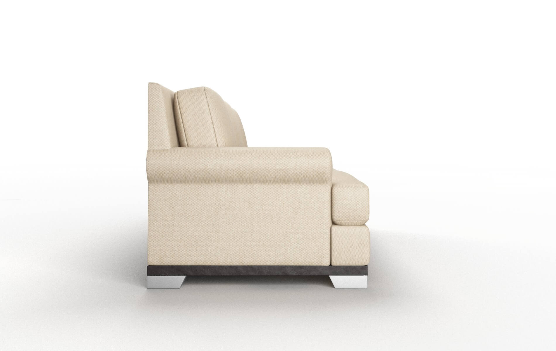 Newyork Avenger Burlap Sofa espresso legs 3