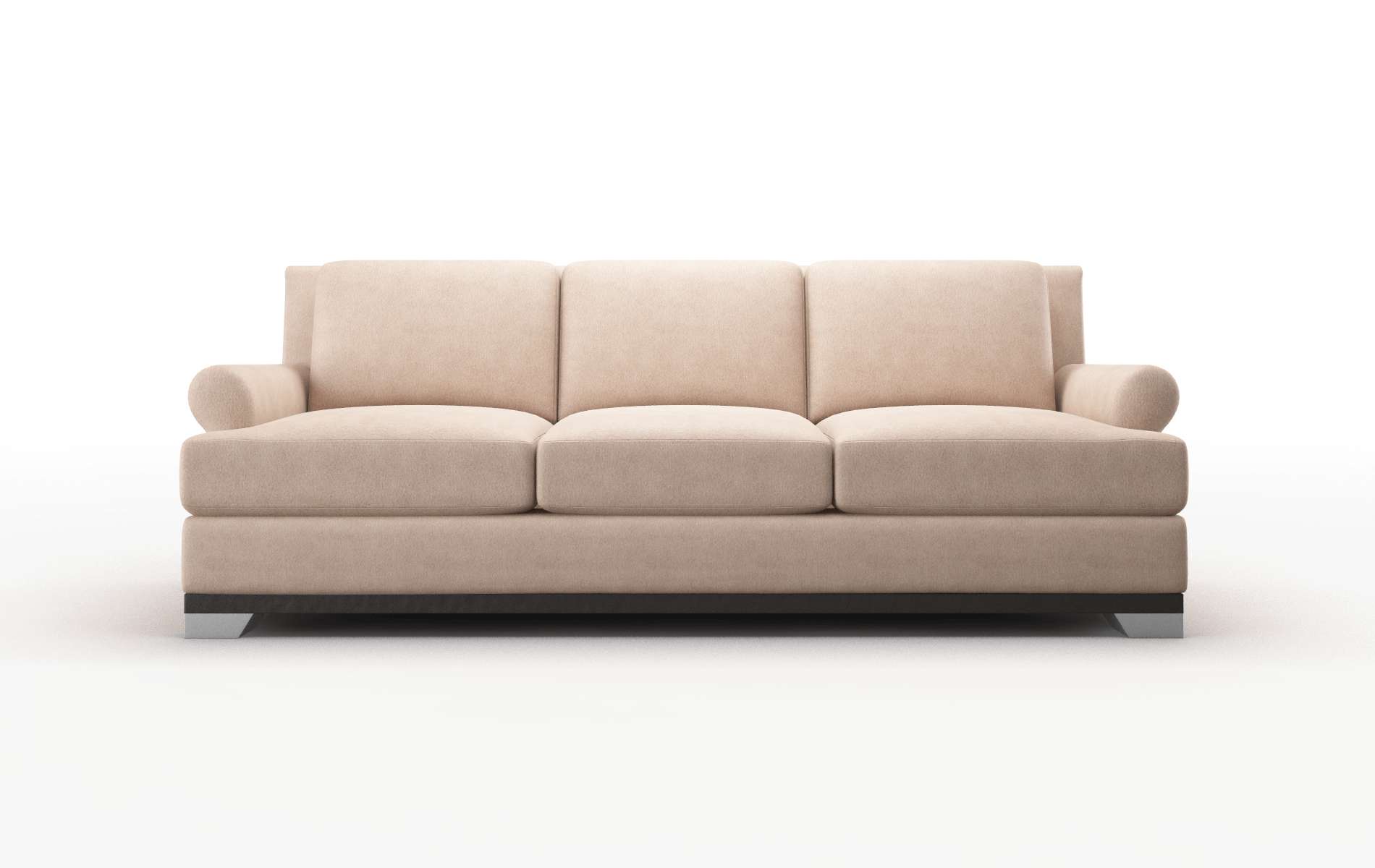 Newyork Bella Cocoa Sofa espresso legs 1