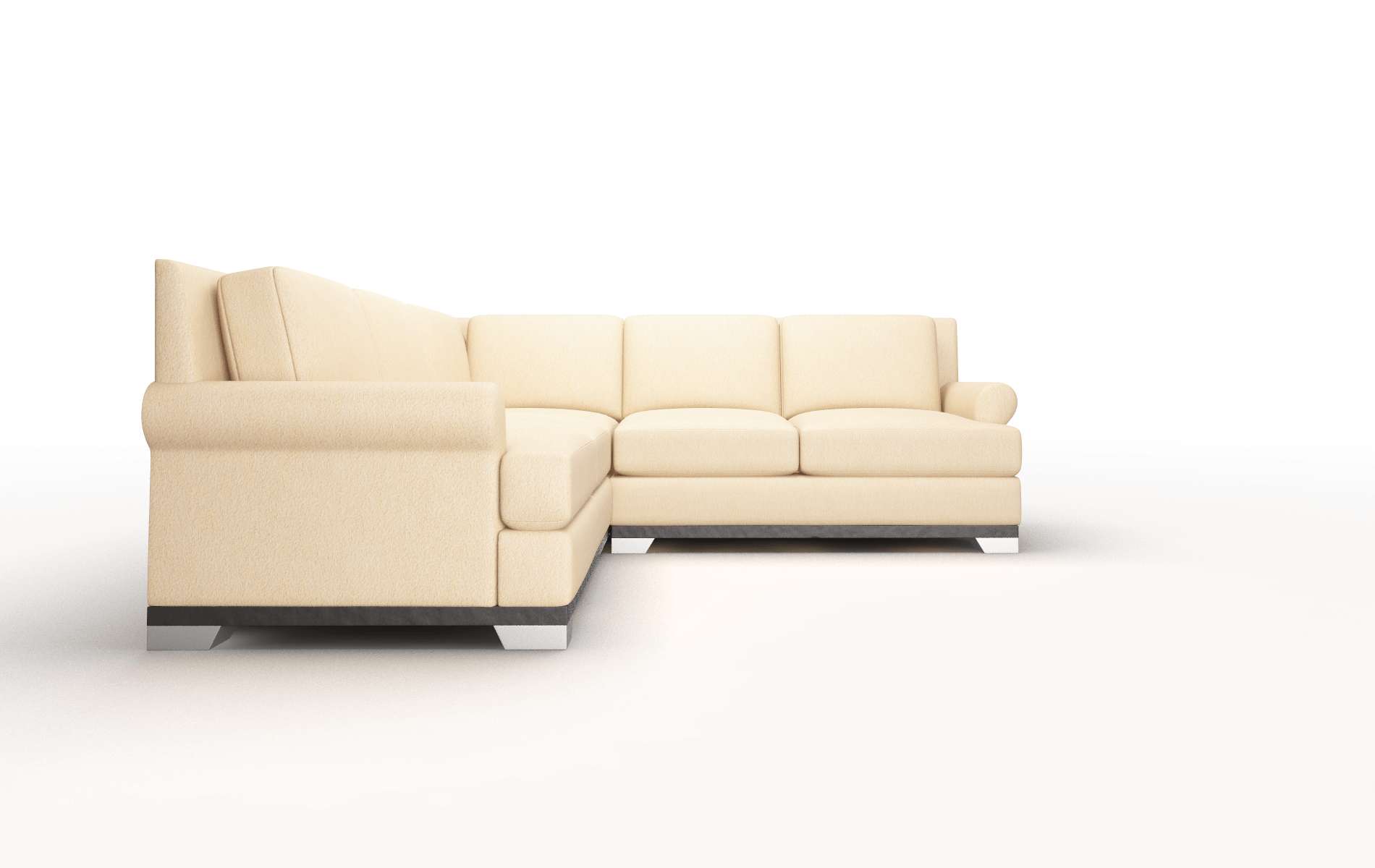 Newyork Bella Coffee Sectional espresso legs 2