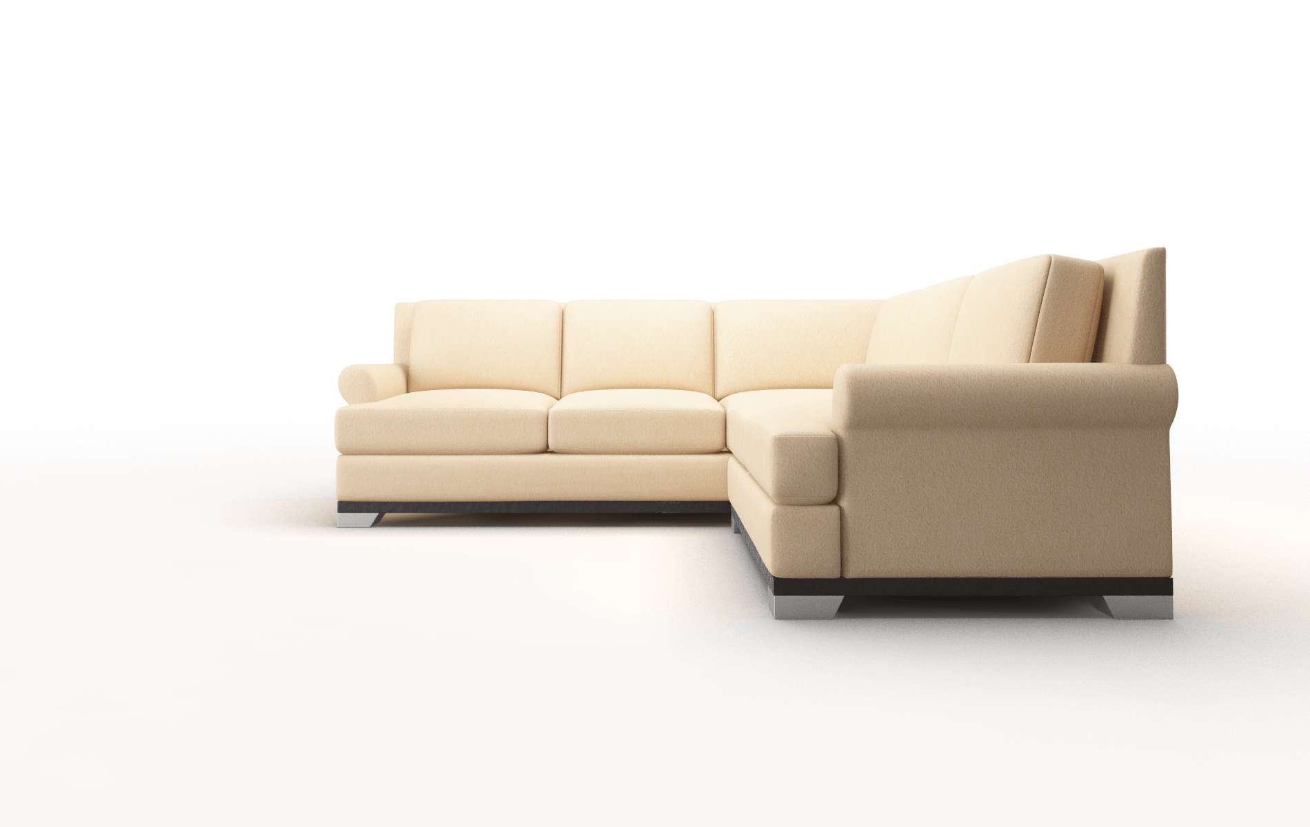 Newyork Bella Coffee Sectional espresso legs 5