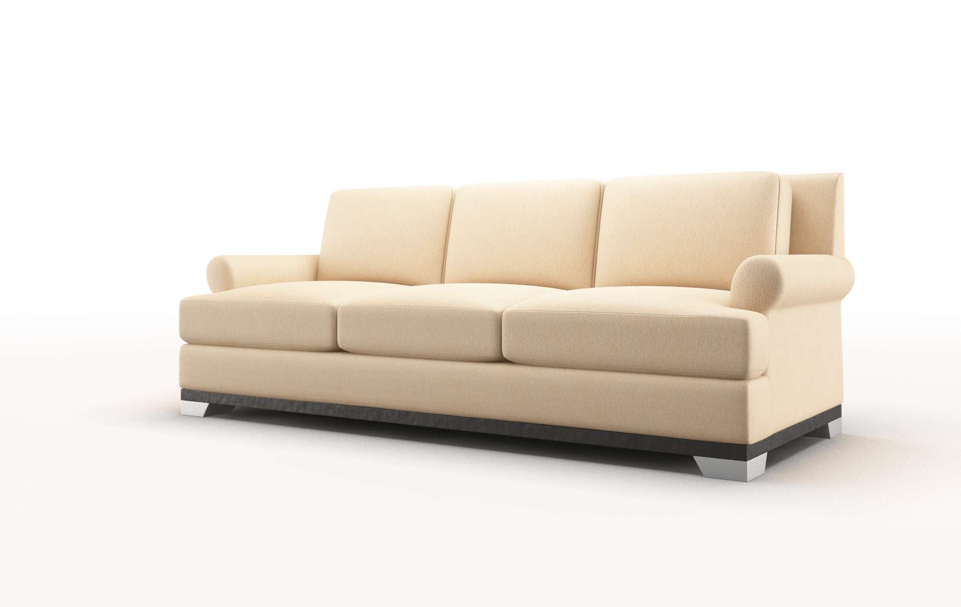 Newyork Bella Coffee Sofa espresso legs 4