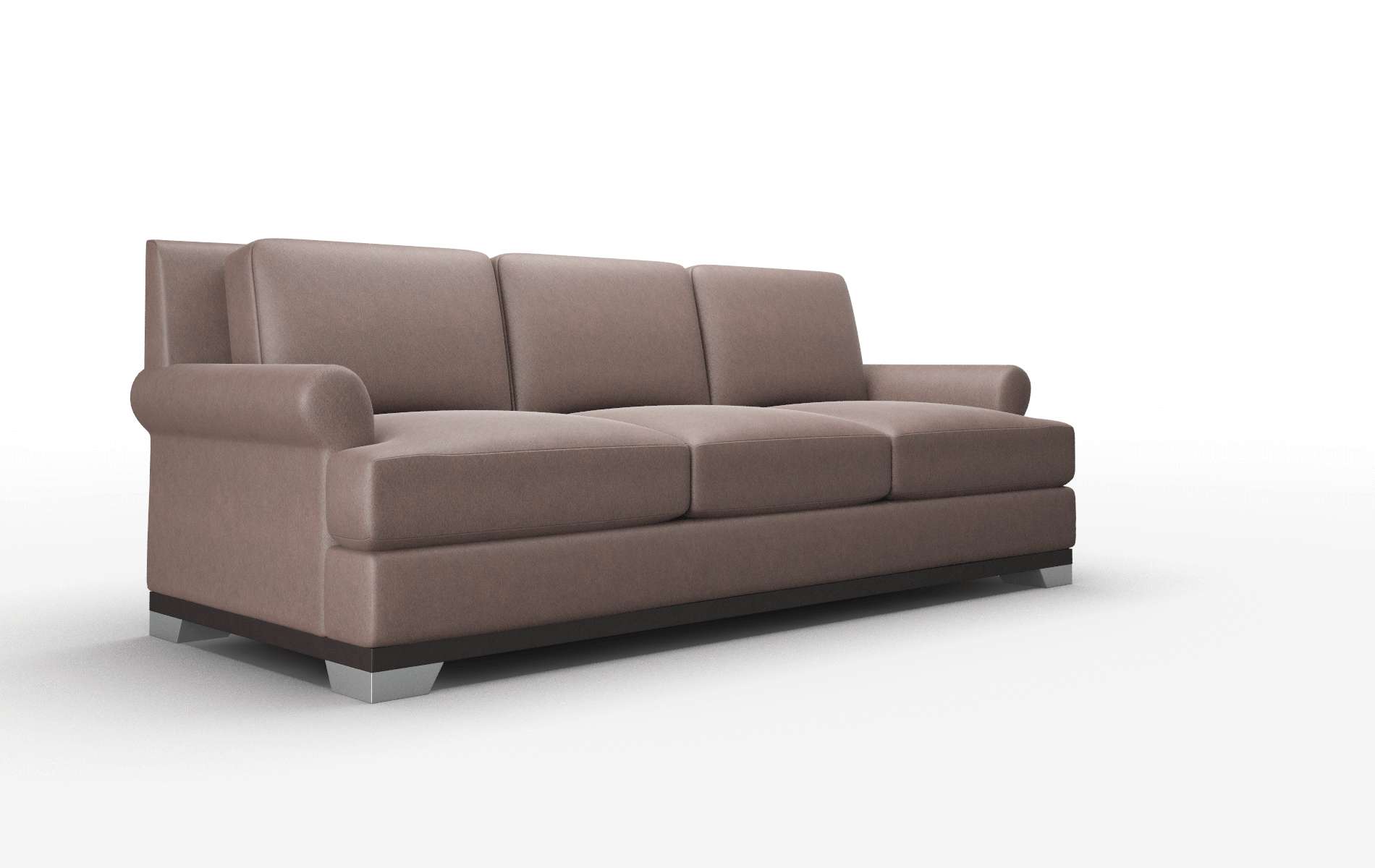 Newyork Bella Espresso Sofa espresso legs 2