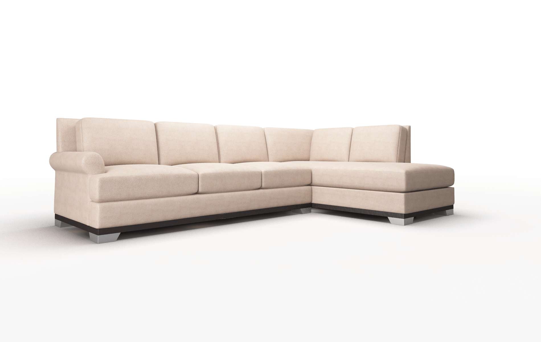 Newyork Bella Pewter Panel espresso legs 2