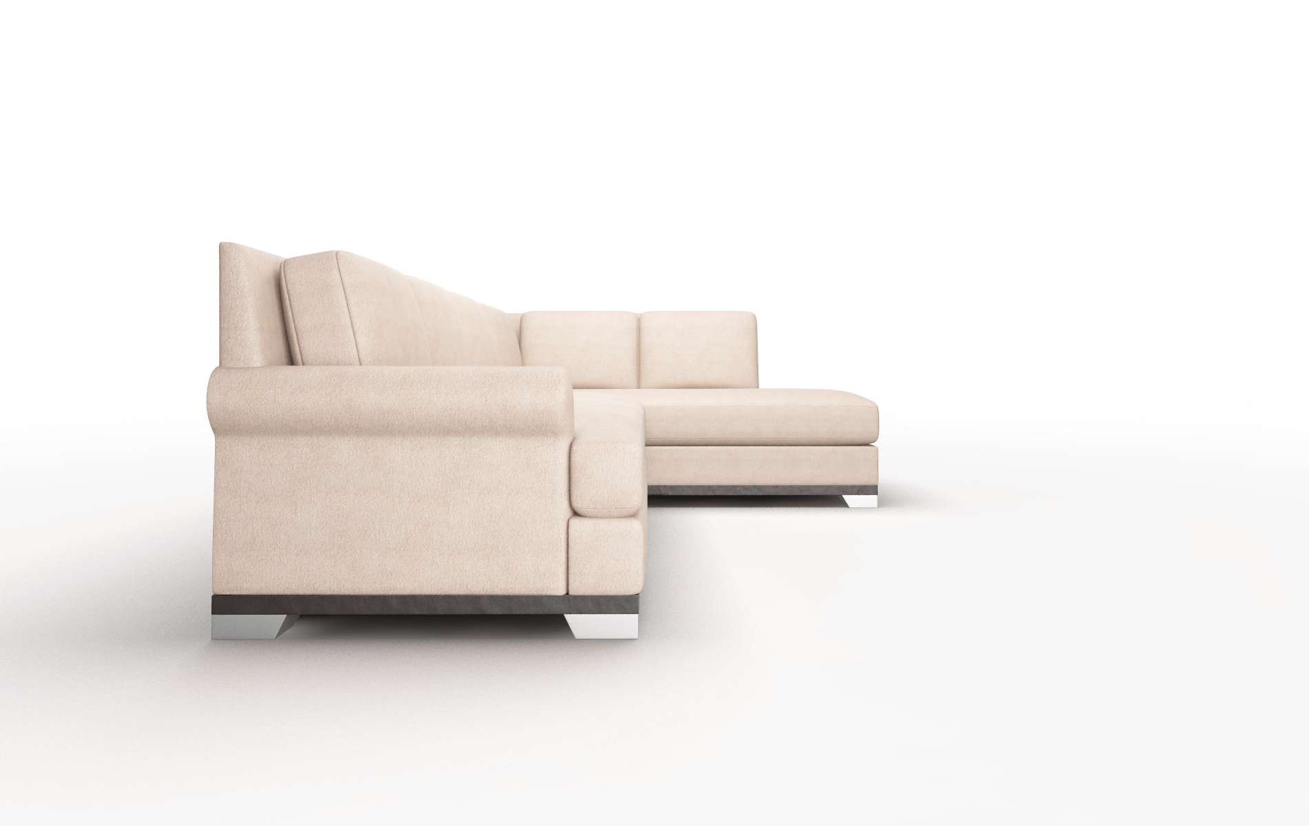 Newyork Bella Pewter Panel espresso legs 3