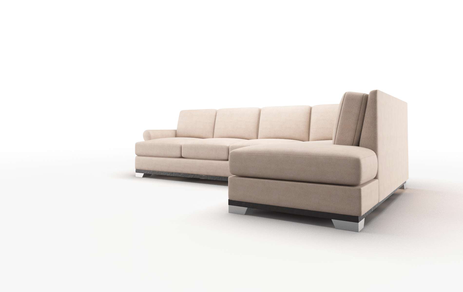 Newyork Bella Pewter Panel espresso legs 4