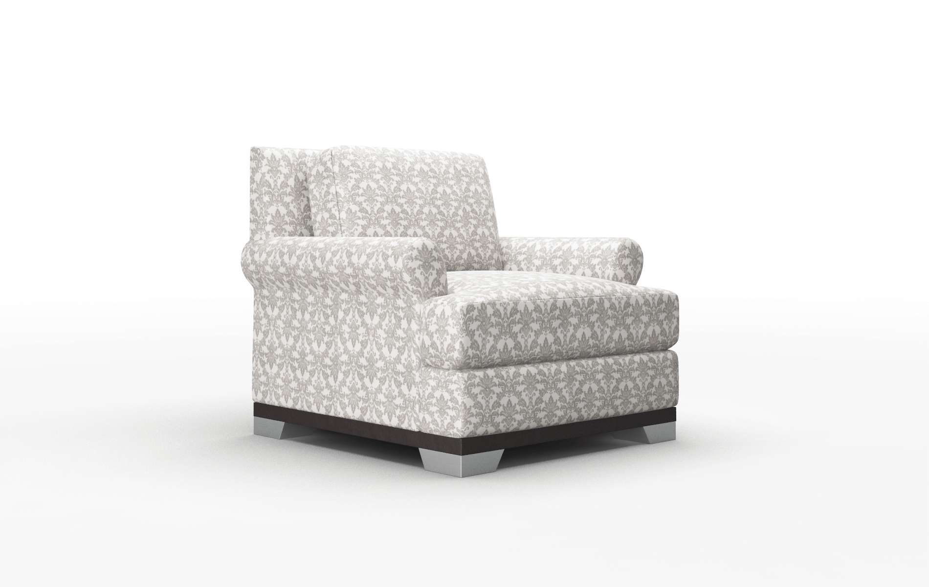 Newyork Bergamo Dove Chair espresso legs 2