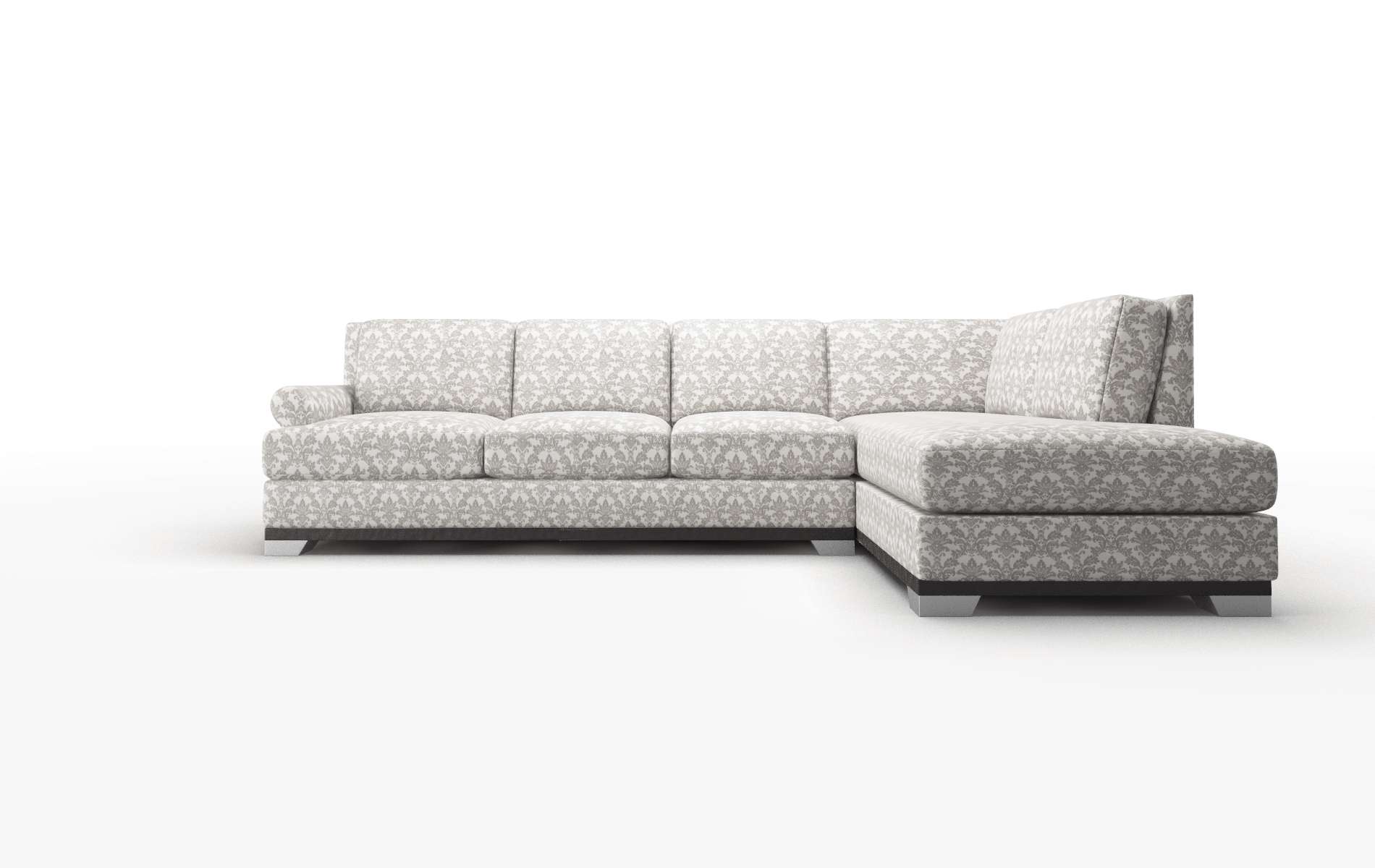 Newyork Bergamo dove Panel Espresso Legs  1