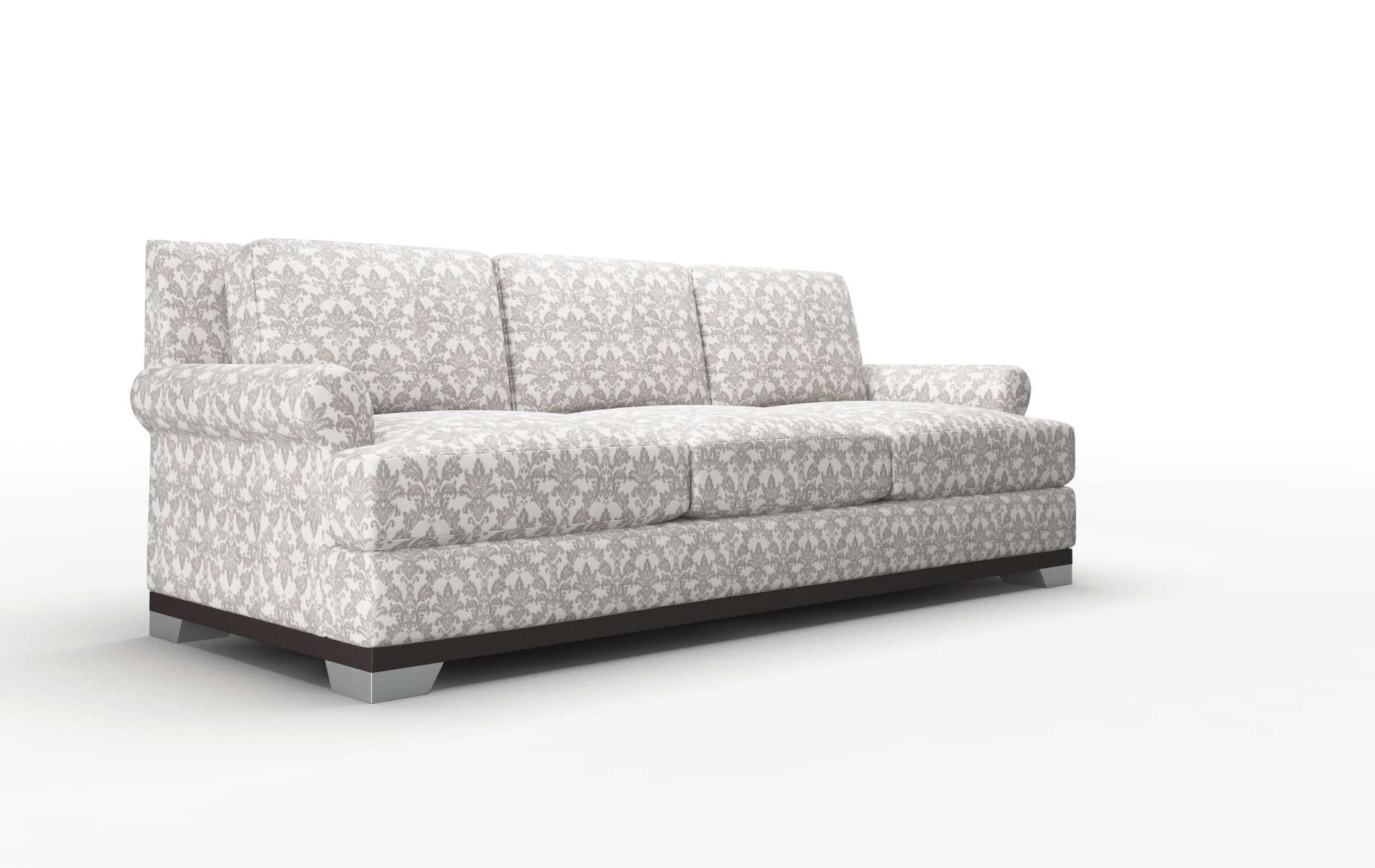 Newyork Bergamo Dove Sofa espresso legs 2