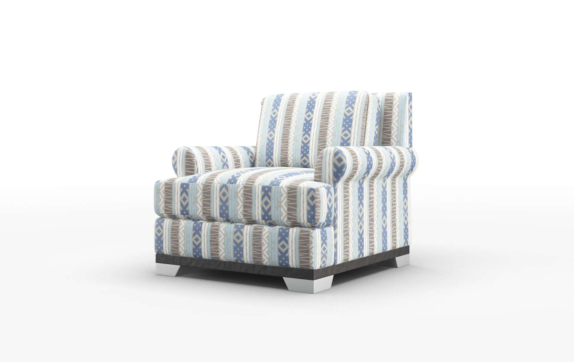 Newyork Bodhi Indigo Chair espresso legs 4