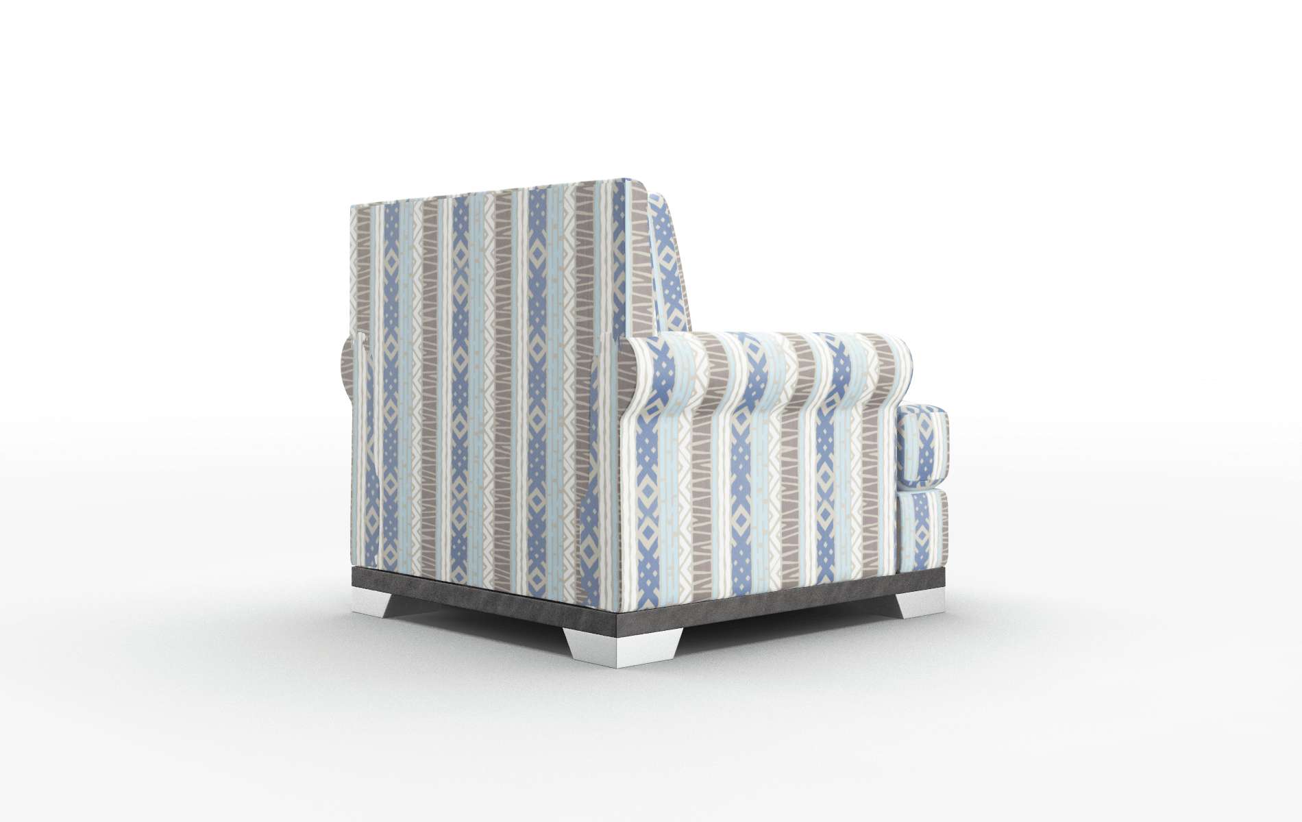 Newyork Bodhi Indigo Chair espresso legs 5