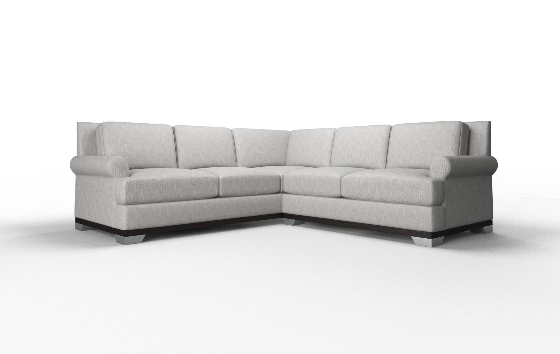 Newyork Bungalow graphite Sectional Espresso Legs  1