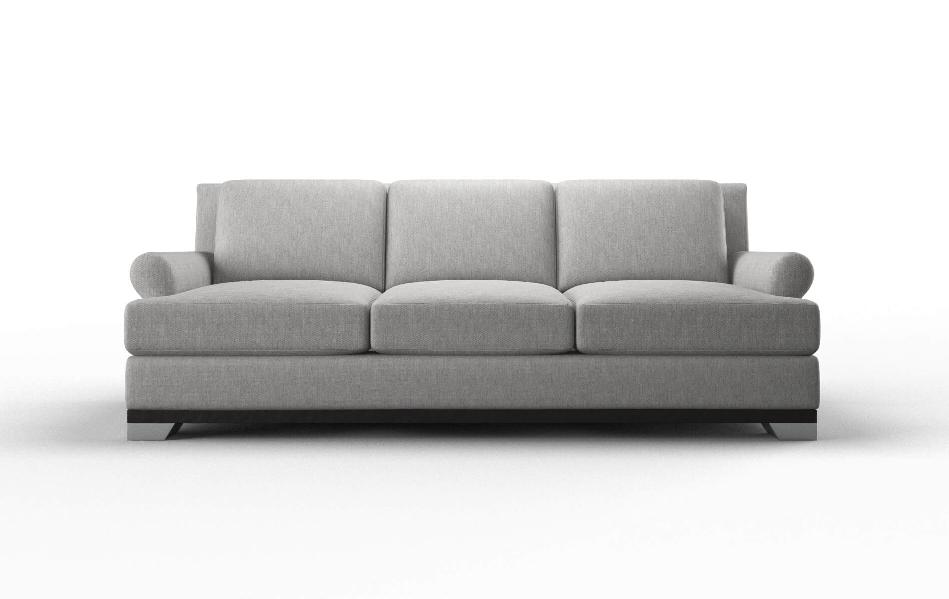Newyork Bungalow Graphite Sofa espresso legs 1