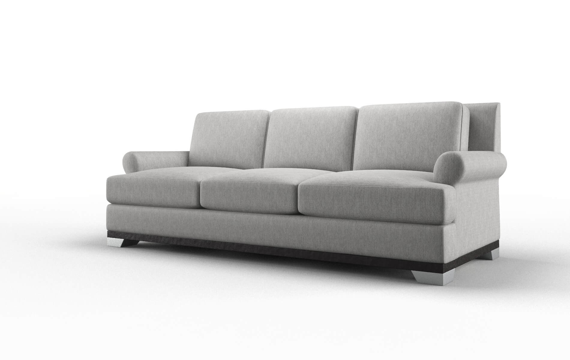 Newyork Bungalow Graphite Sofa espresso legs 4
