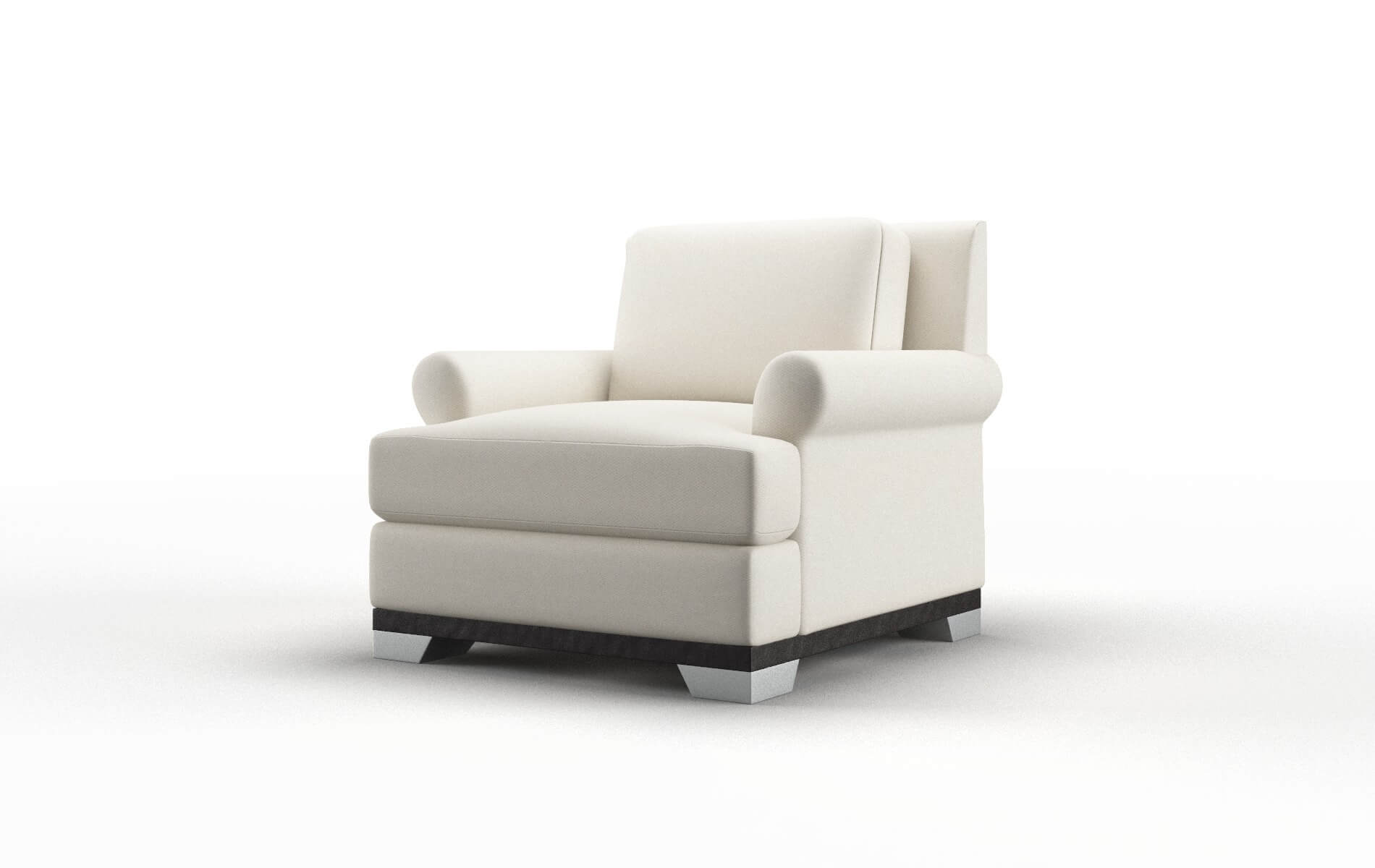 Newyork Bungalow Ivory Chair espresso legs 4