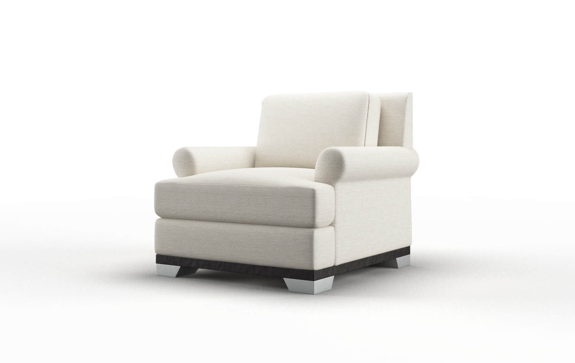 Newyork Catalina Linen Chair espresso legs 4