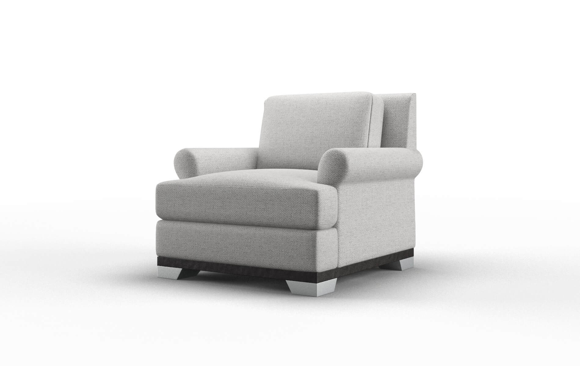 Newyork Catalina Silver Chair espresso legs 4