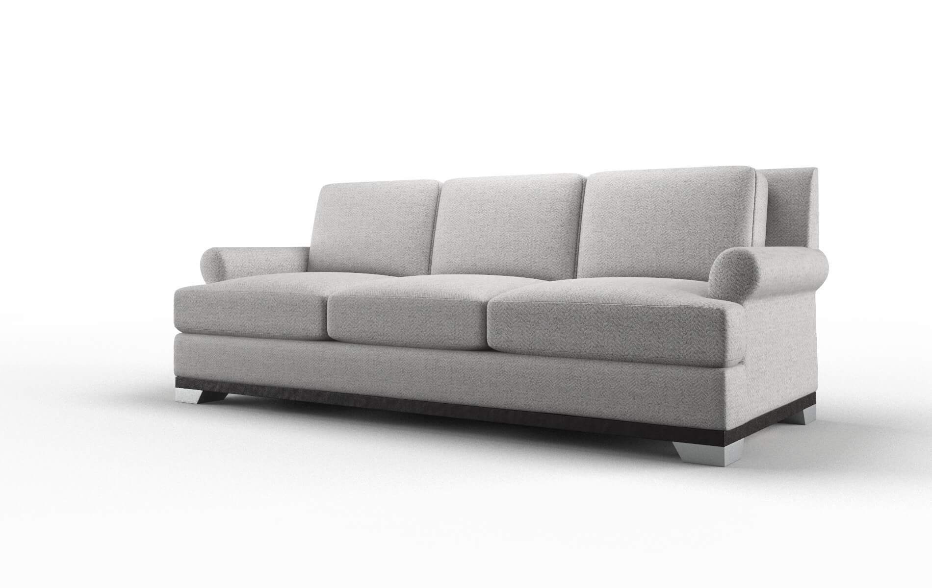 Newyork Catalina Silver Sofa espresso legs 4