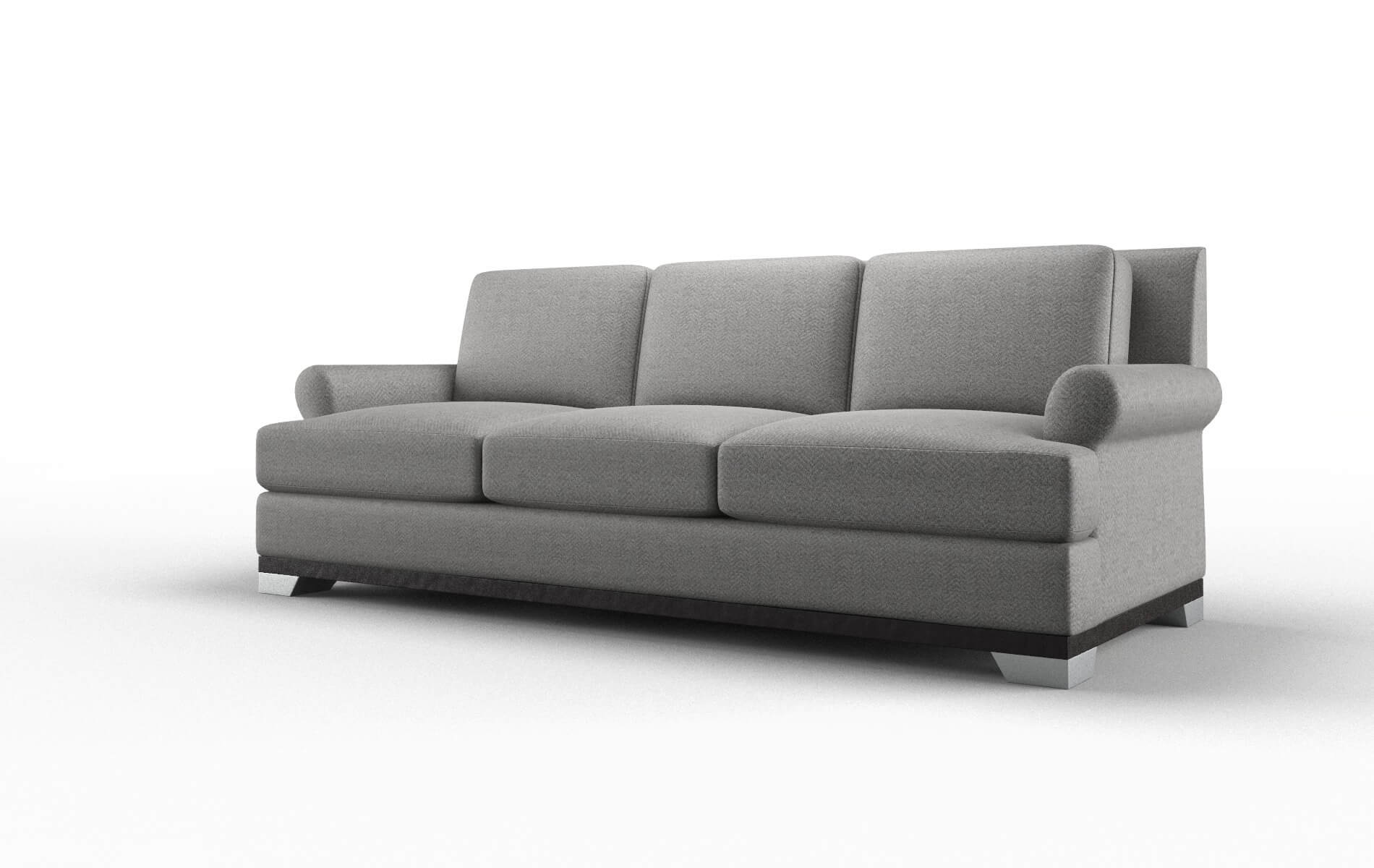 Newyork Catalina Steel Sofa espresso legs 4