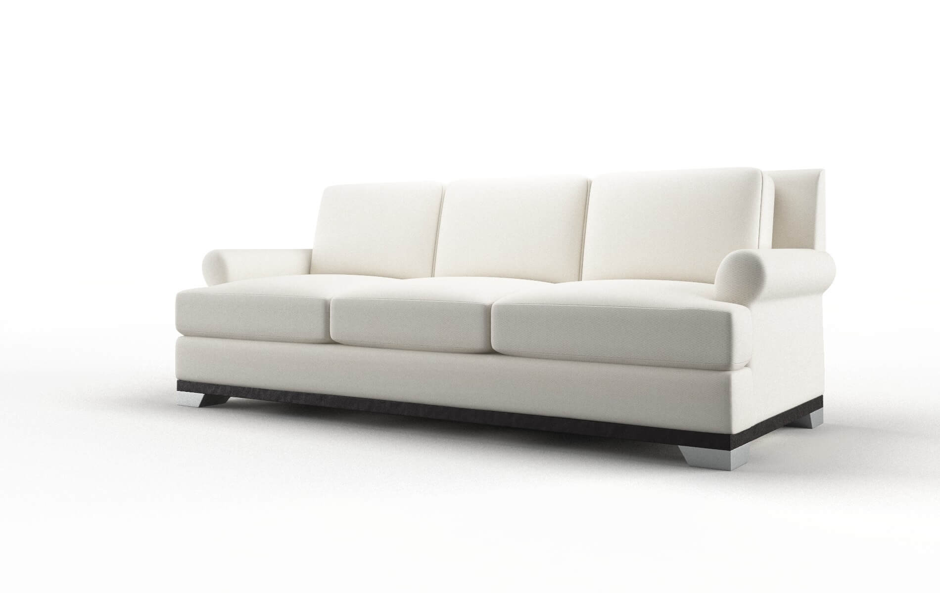 Newyork Chance Bone Sofa espresso legs 4