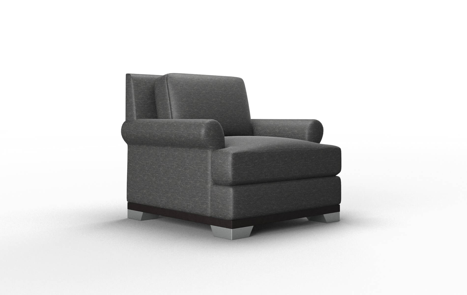 Newyork Chance Denim Chair espresso legs 2