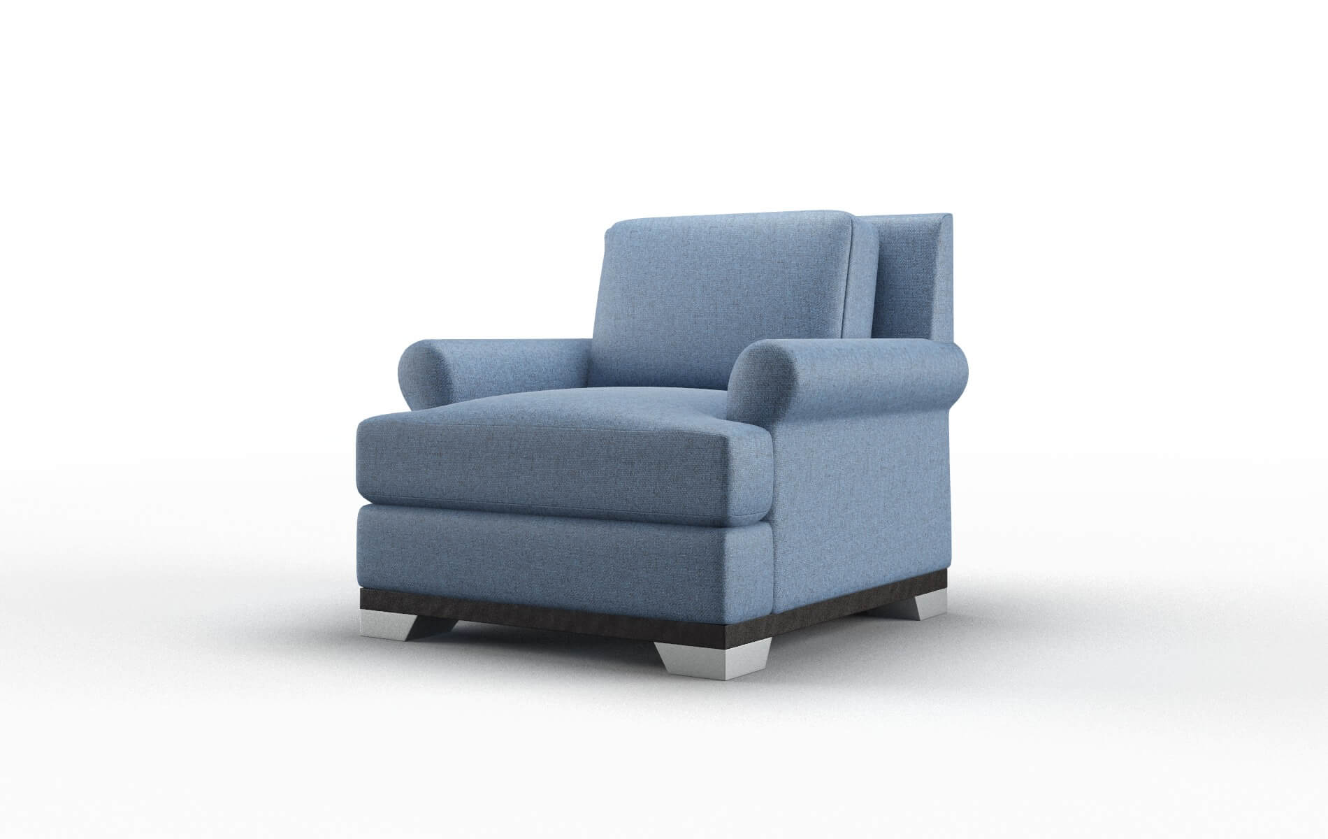 Newyork Clyde Deep_ocean Chair espresso legs 4