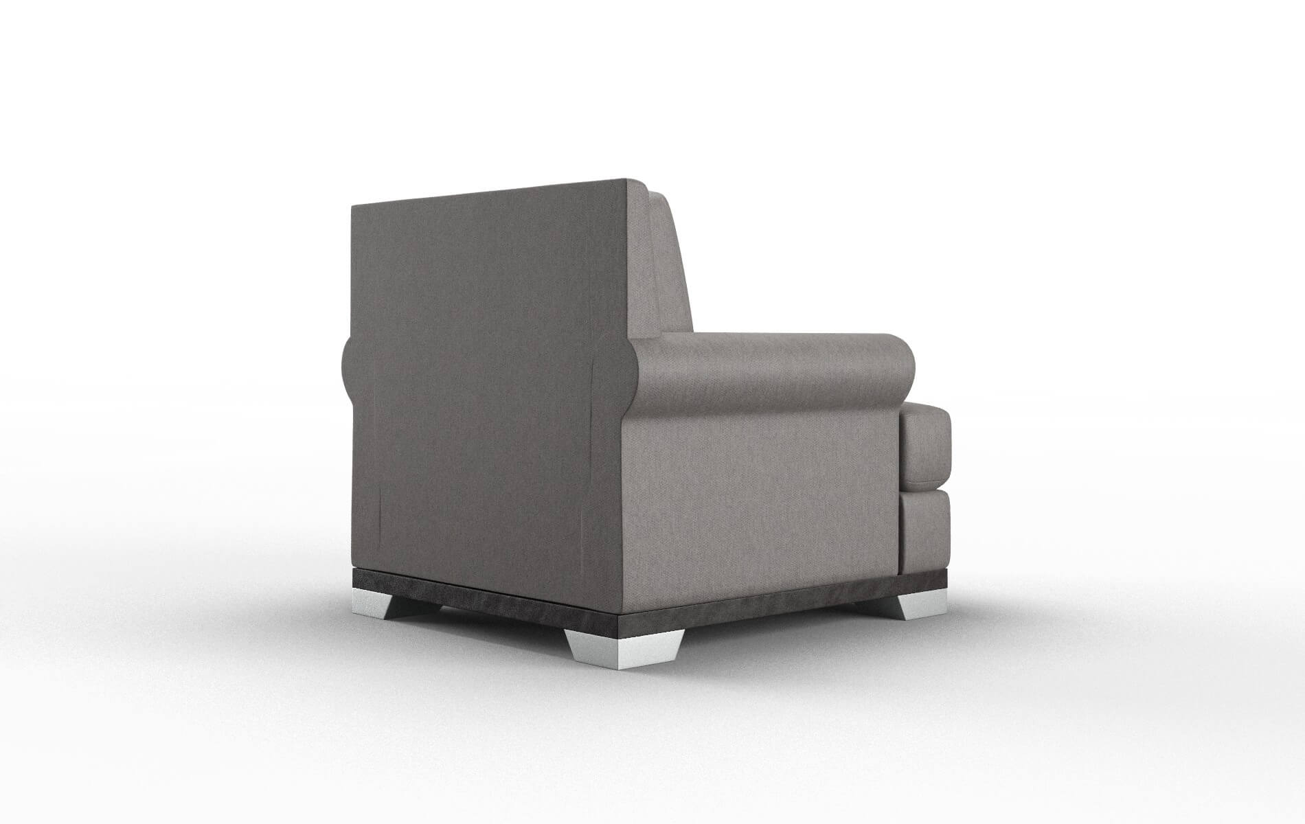 Newyork Cosmo Charcoal Chair espresso legs 5