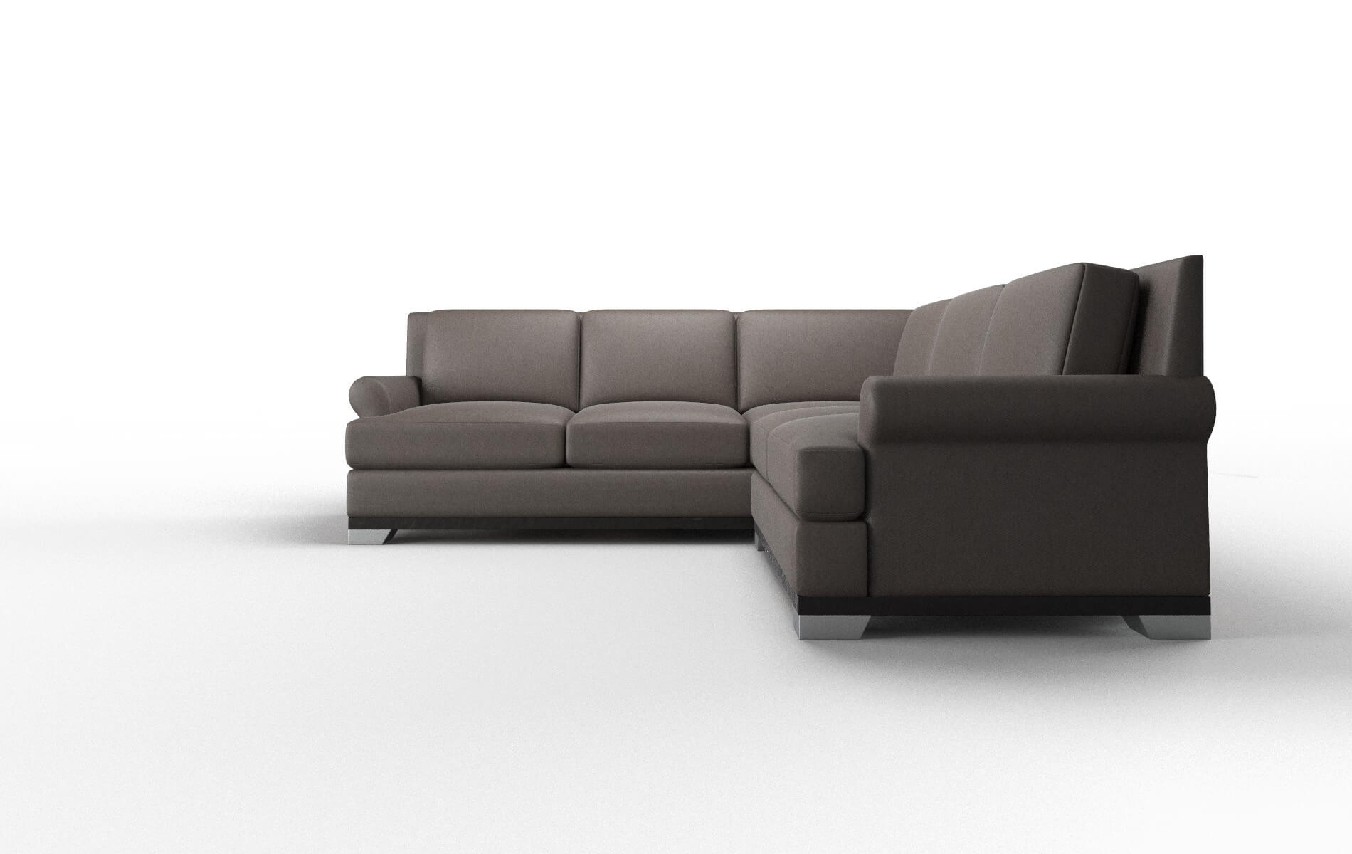 Newyork Cosmo Chocolate Sectional espresso legs 5