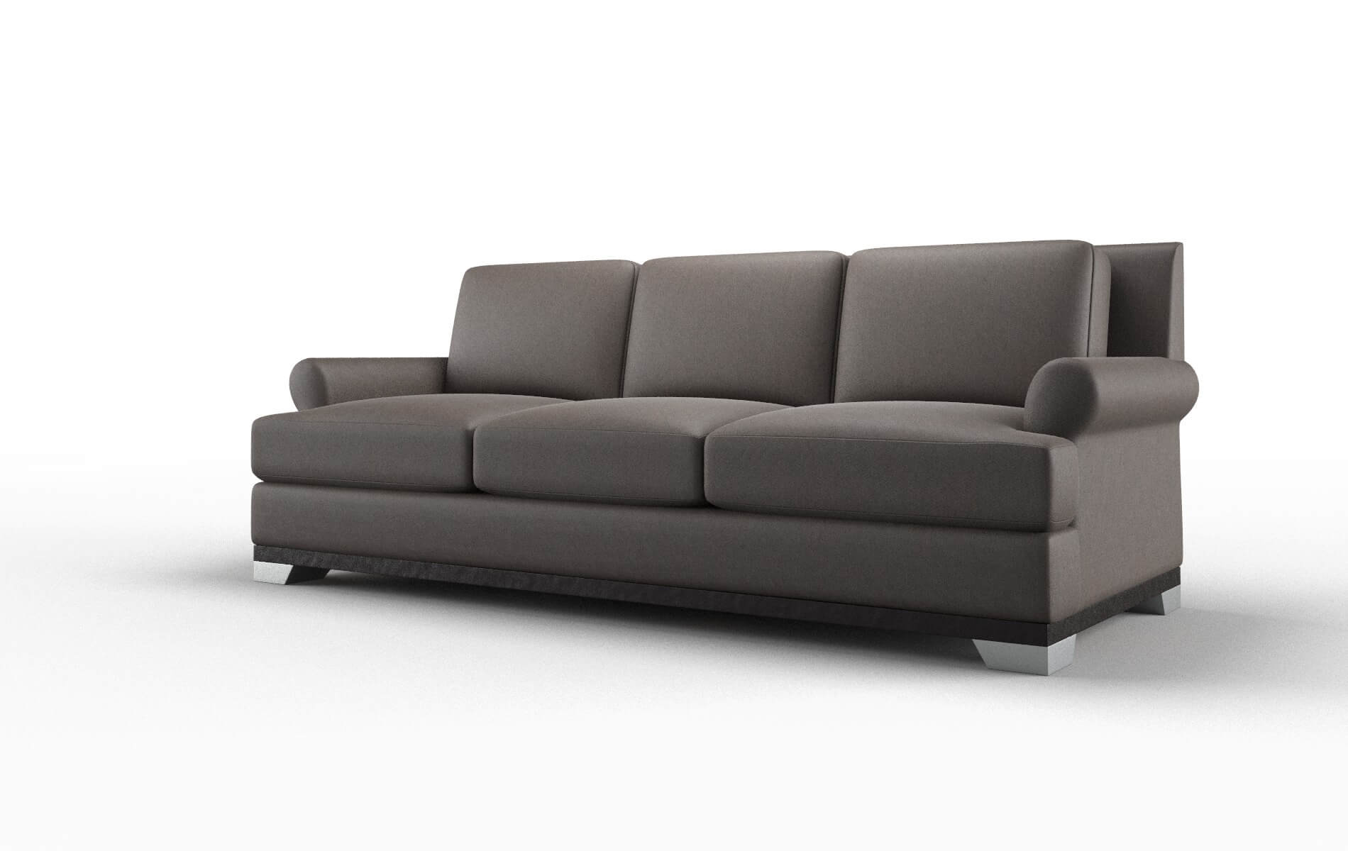 Newyork Cosmo Chocolate Sofa espresso legs 4