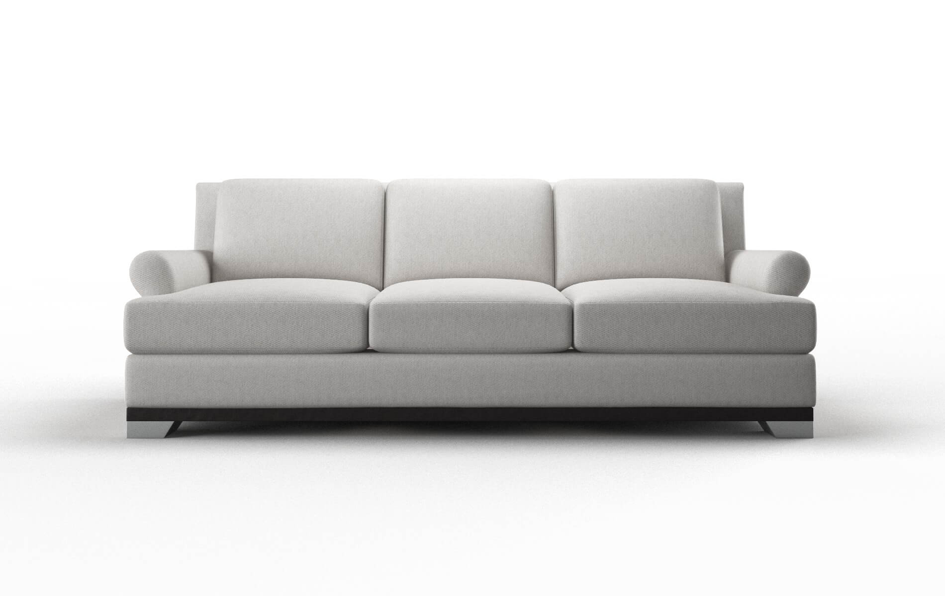 Newyork Cosmo silver Sofa Espresso Legs  1