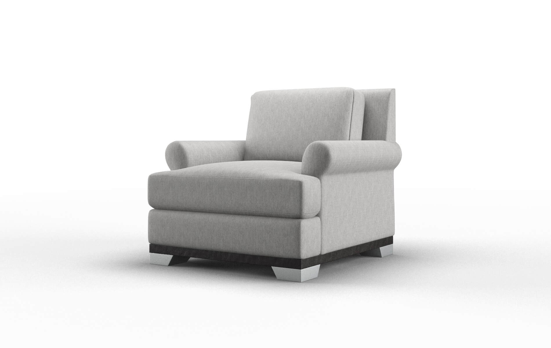 Newyork Cosmo Steel Chair espresso legs 4