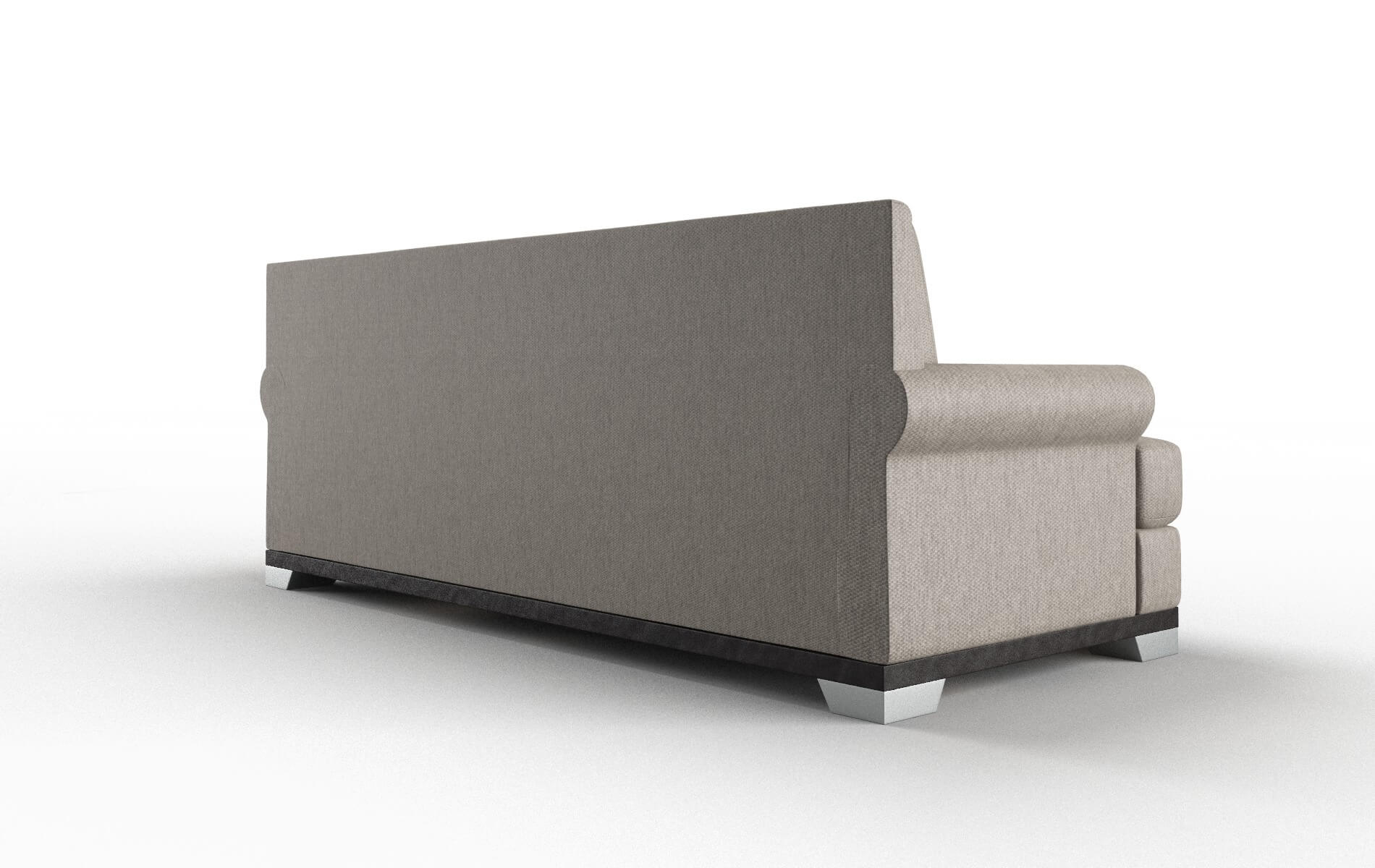 Newyork Cosmo Taupe Sofa espresso legs 5