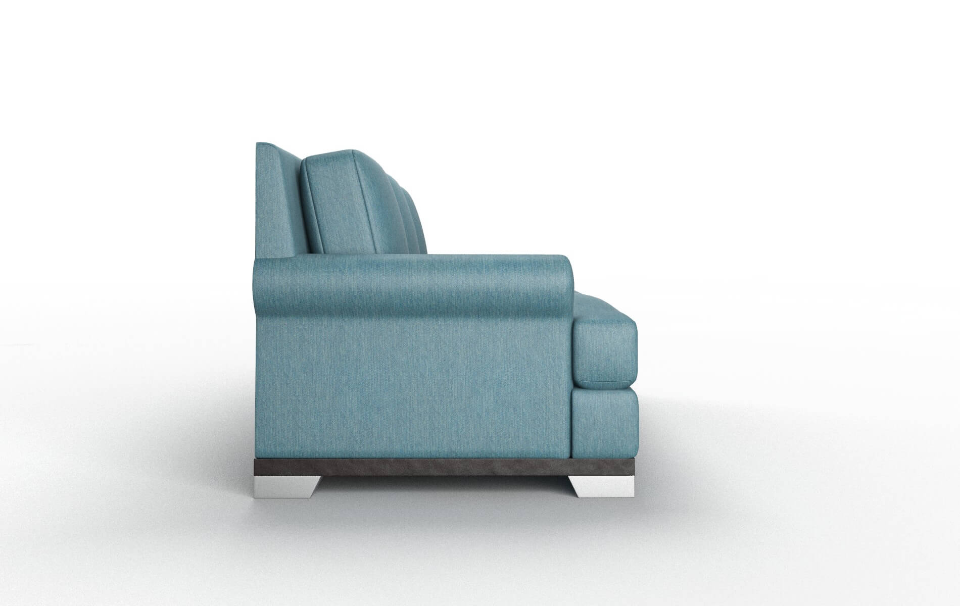 Newyork Cosmo Teal Sofa espresso legs 3