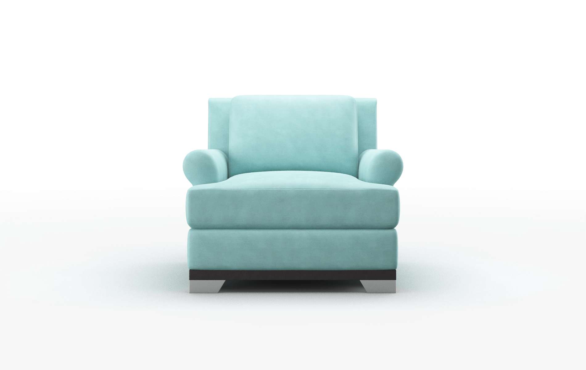 Newyork Curious turquoise Chair Espresso Legs  1