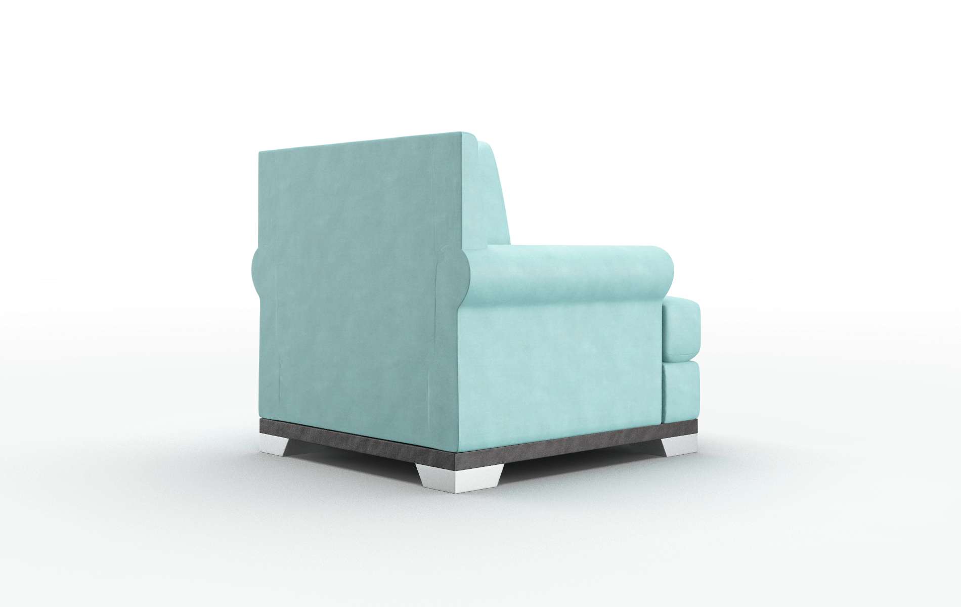 Newyork Curious Turquoise Chair espresso legs 5
