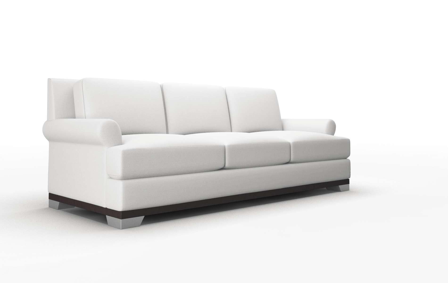 Newyork Dawson Platinum Sofa espresso legs 2