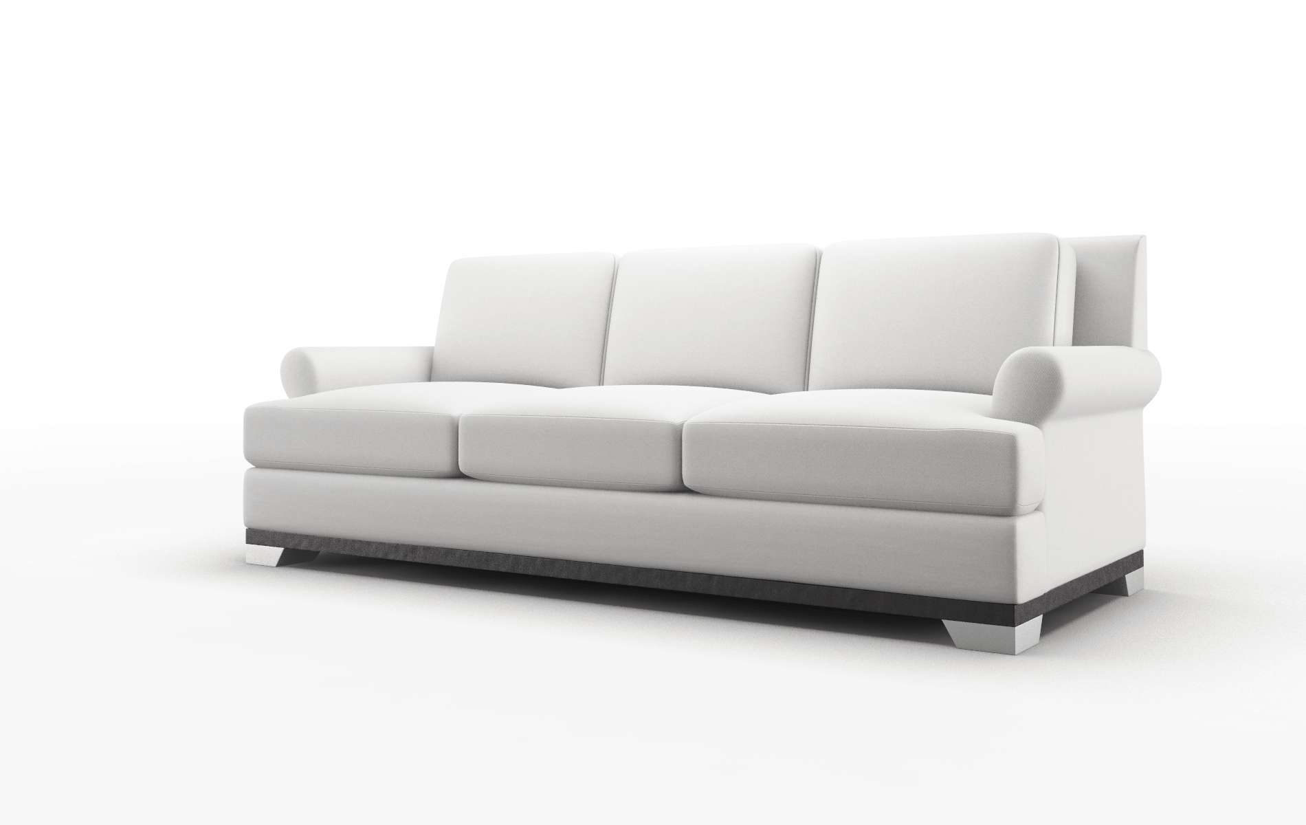 Newyork Dawson Platinum Sofa espresso legs 4