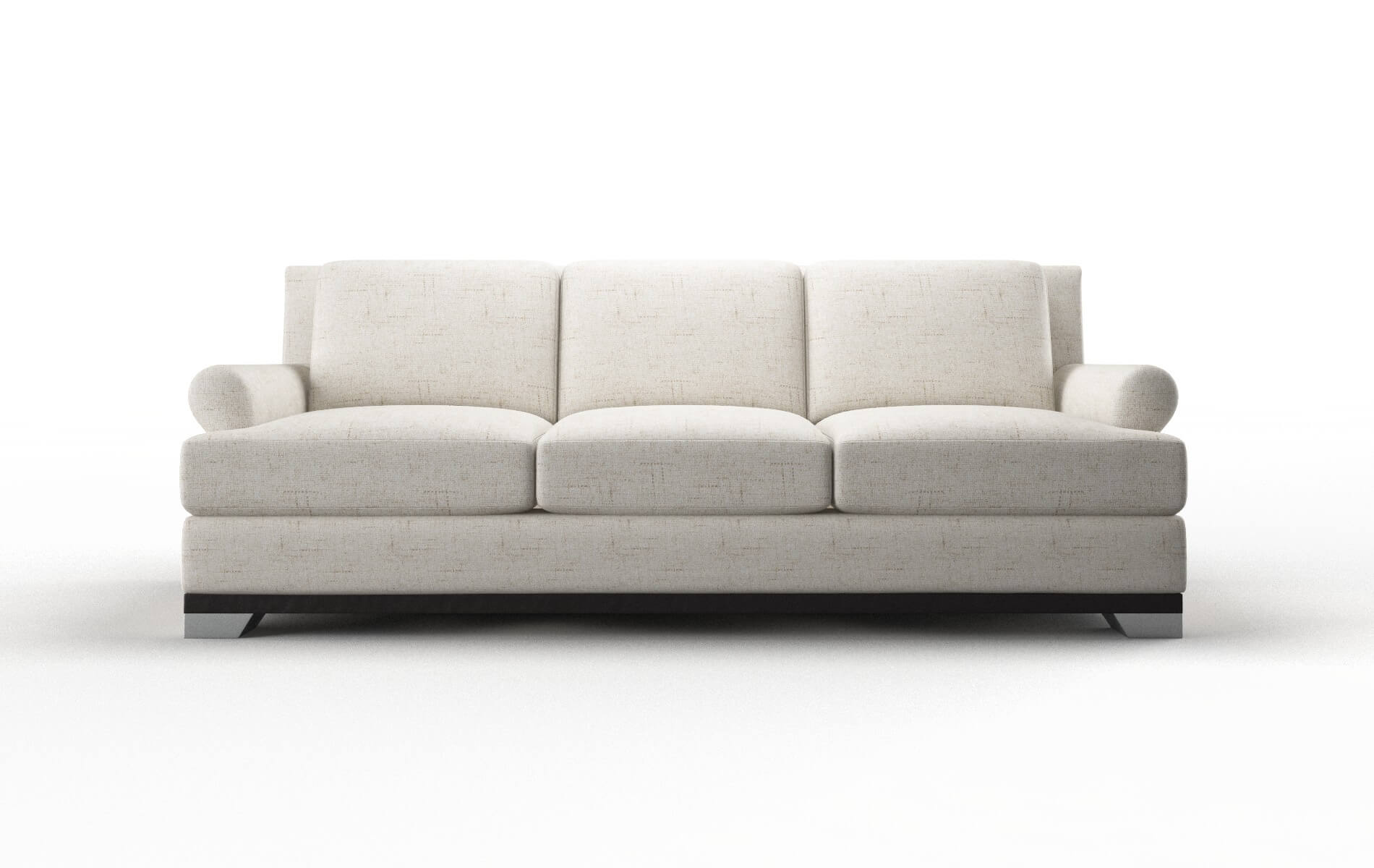 Newyork Derby Taupe Sofa espresso legs 1