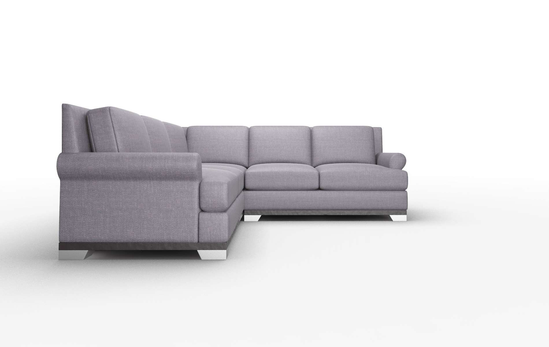 Newyork Durham Ink Sectional espresso legs 2