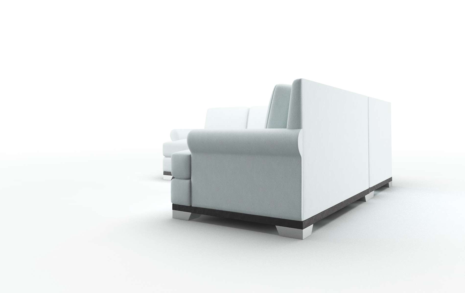 Newyork Elliot Spa Sectional espresso legs 4