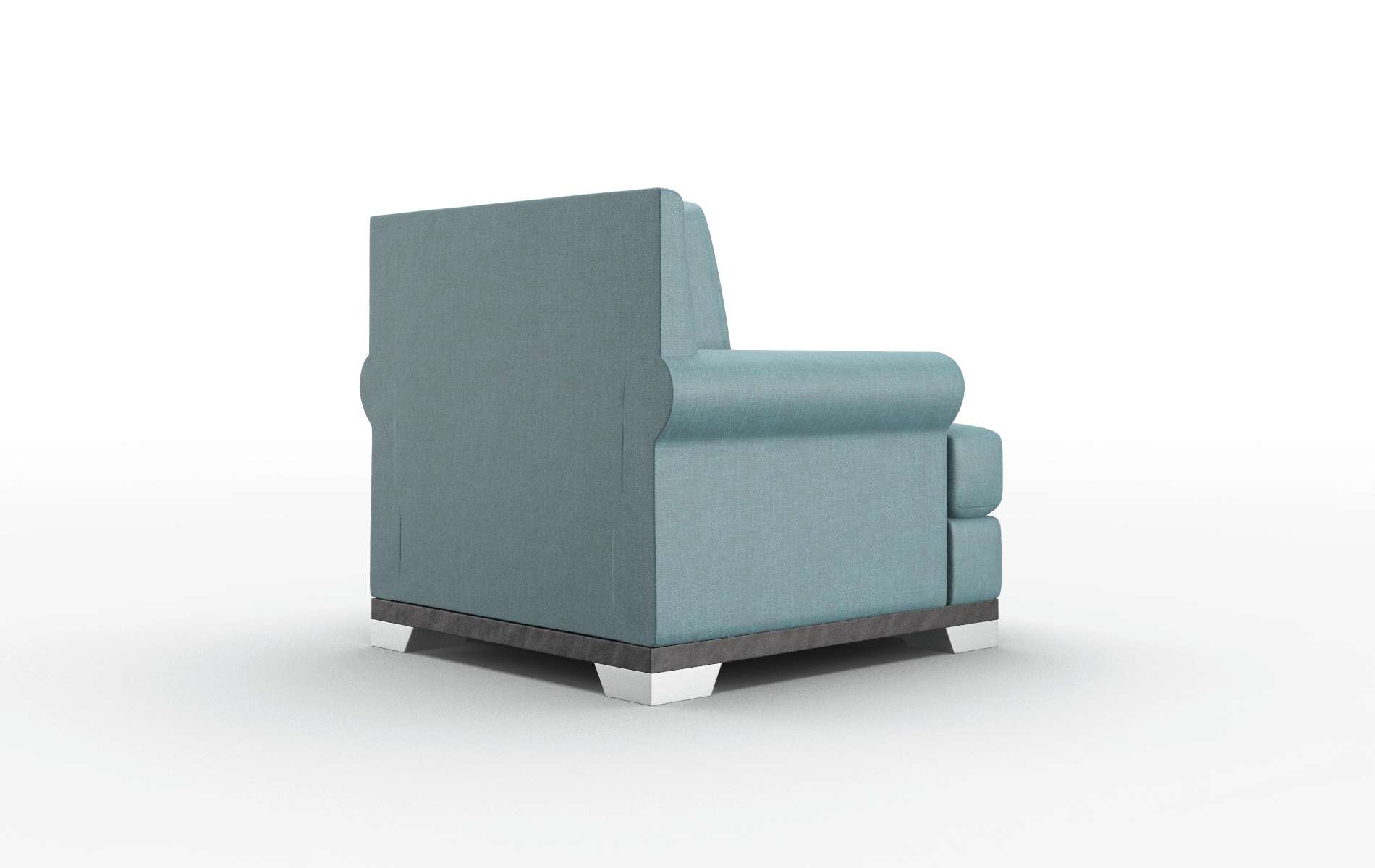Newyork Elliot Teal Chair espresso legs 5