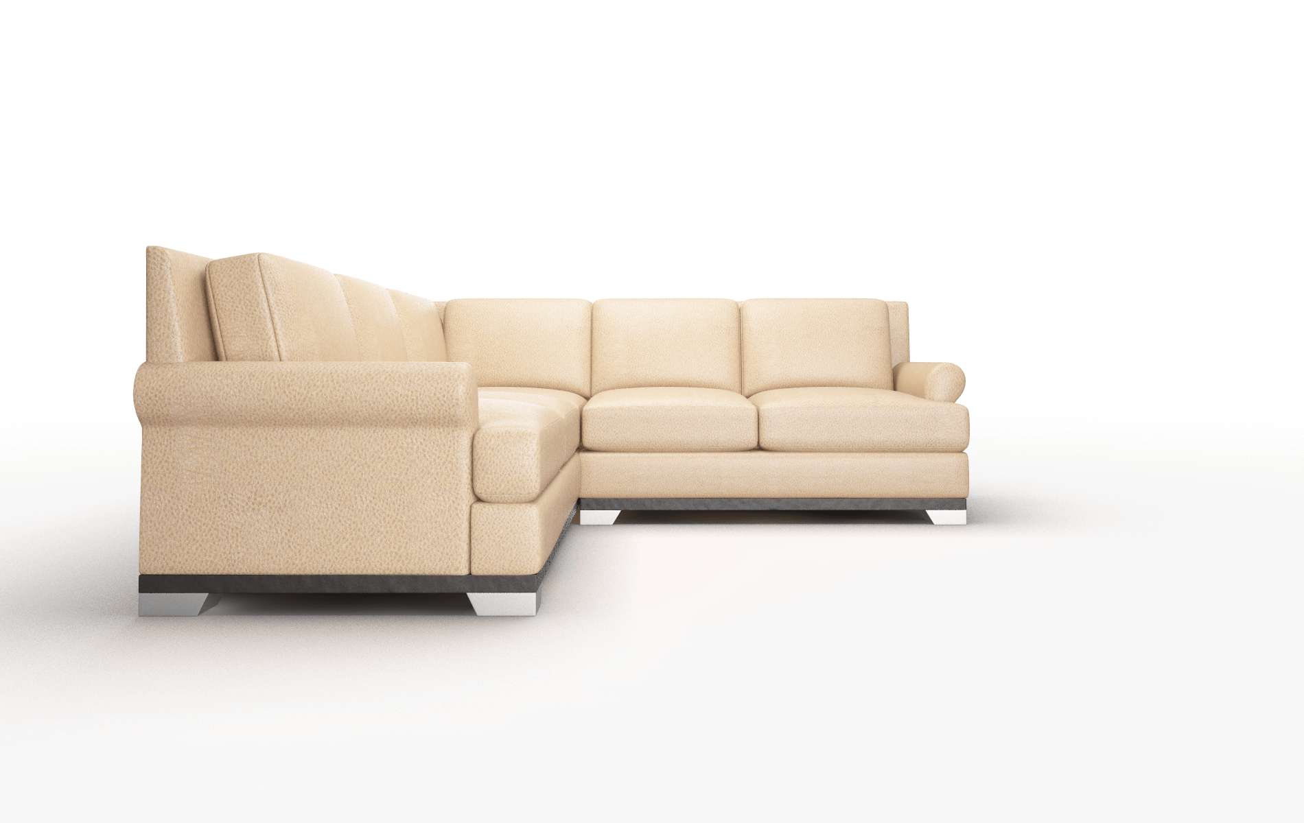 Newyork Ford Dune Sectional espresso legs 2