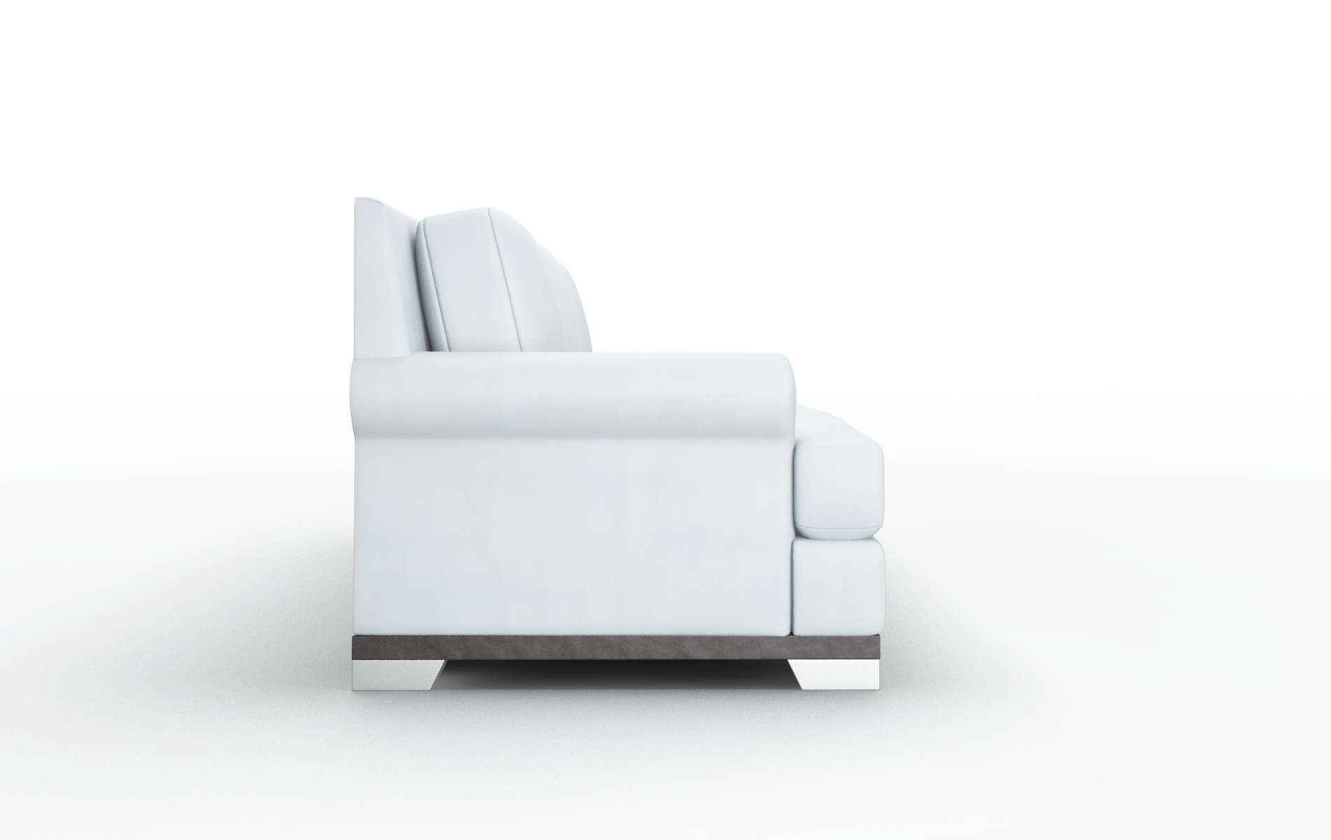Newyork Hathaway Aqua Sofa espresso legs 3